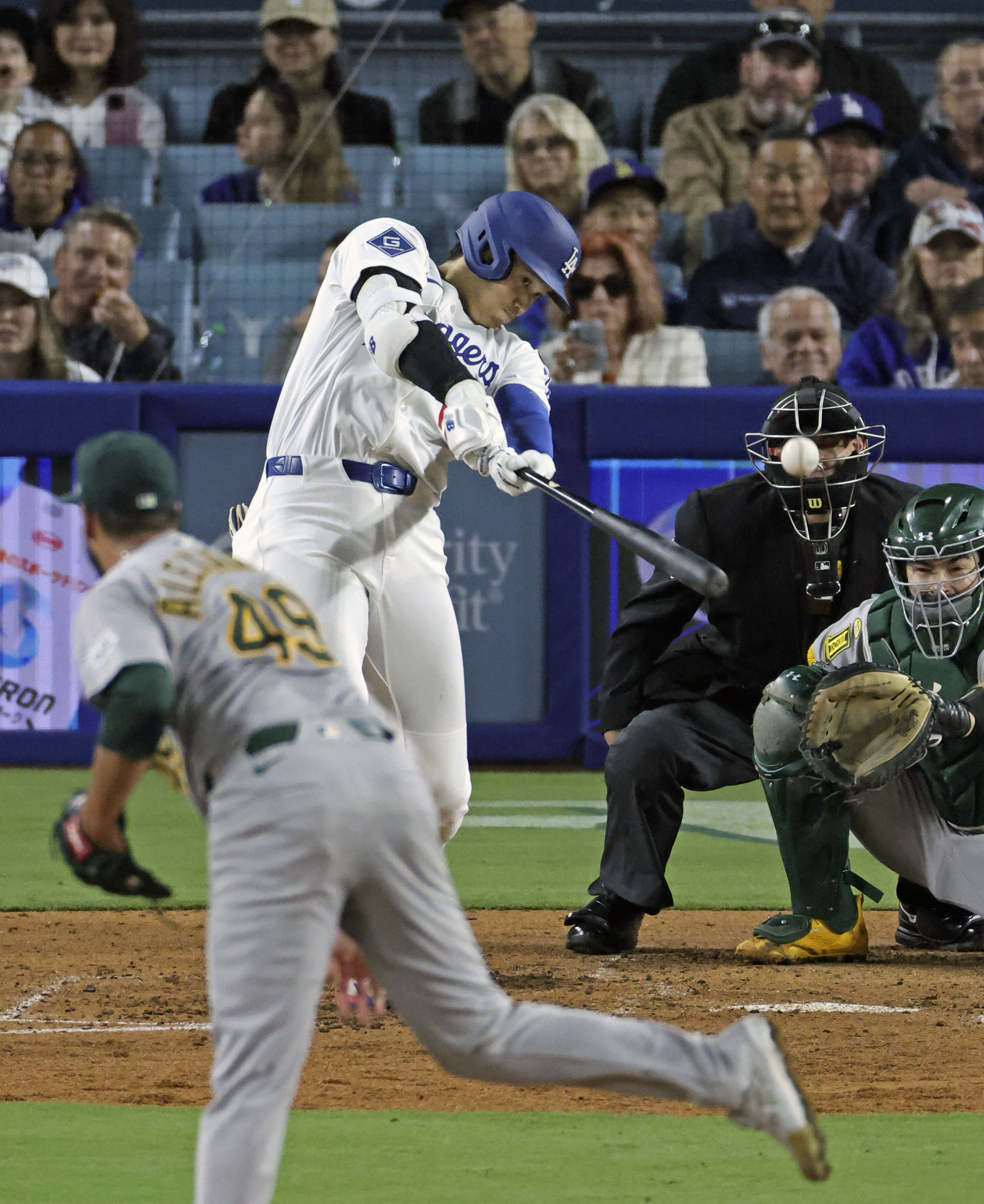 MLB】大谷翔平はボブルヘッドデー3戦連発で「いいバットの出方