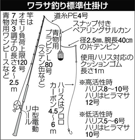 大船団の中で勝つ ワラサ大漁祭 東京湾口 剣崎沖 1 2ページ サンスポ