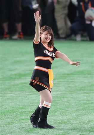 日テレ 尾崎里紗アナ チアデビューは 本当に最高でした サンスポ