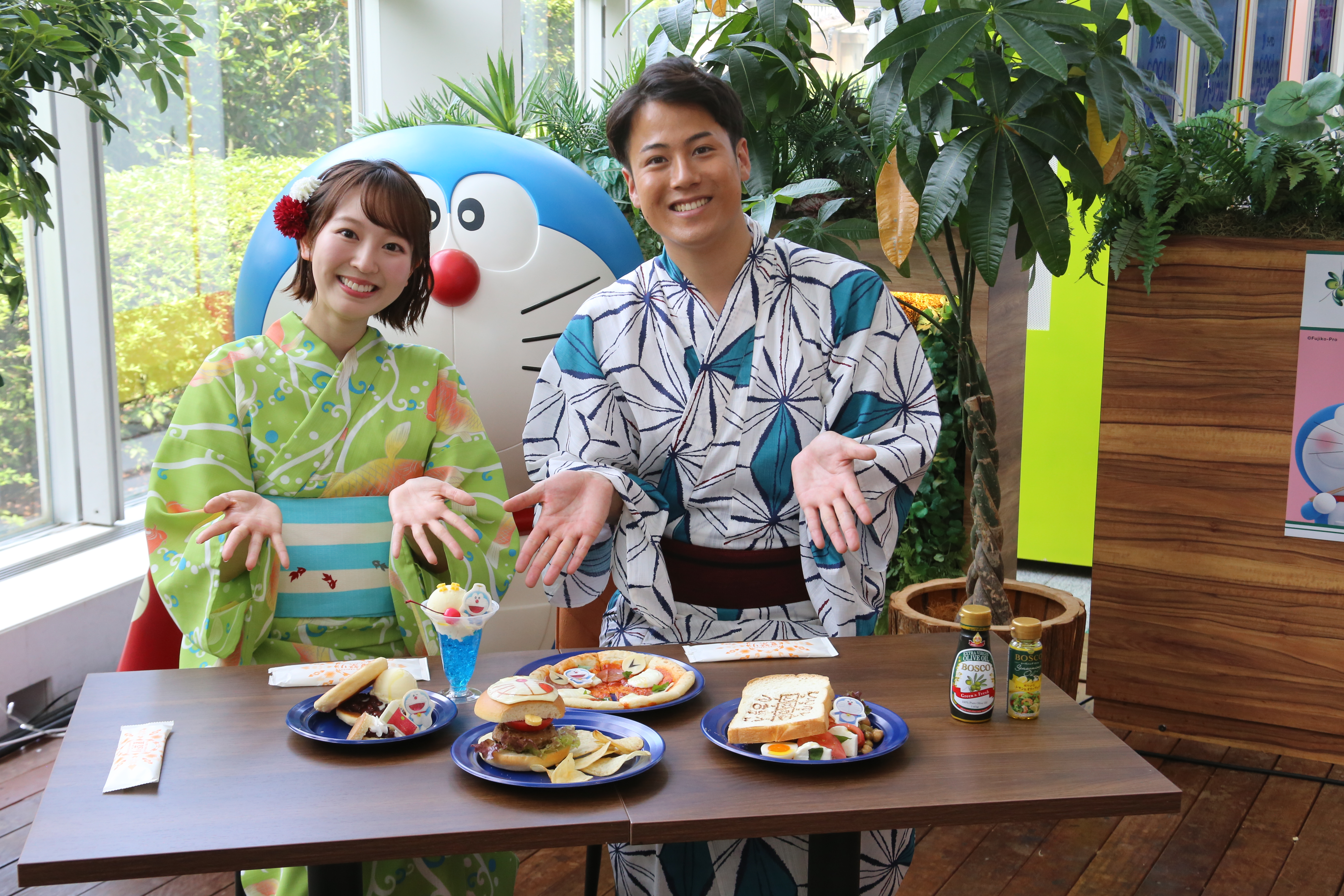 テレ朝新人アナが浴衣姿でアピール 7月19日から大型イベント「SUMMER