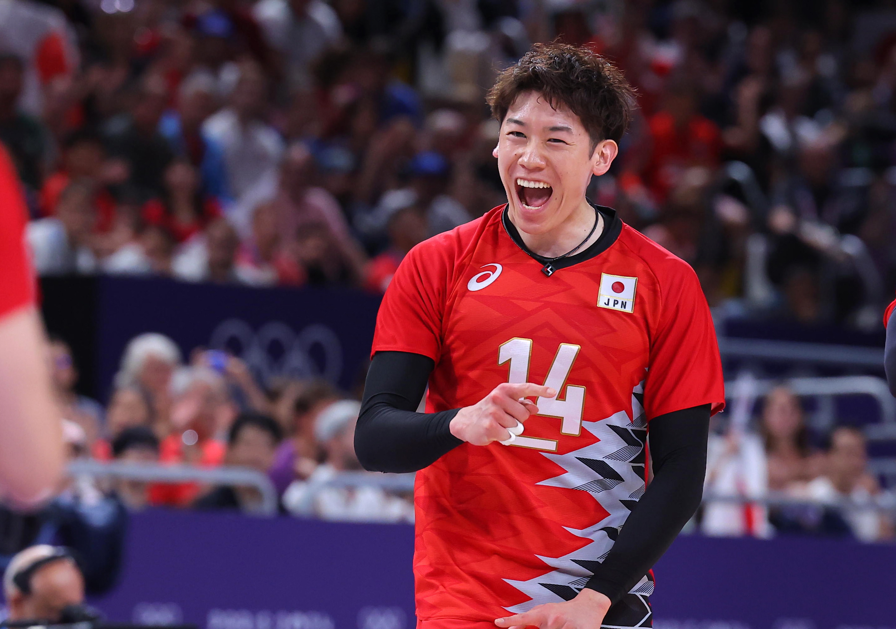 VNL2025年日本男子代表高橋藍選手スポーツタオル 背番号12 タオル