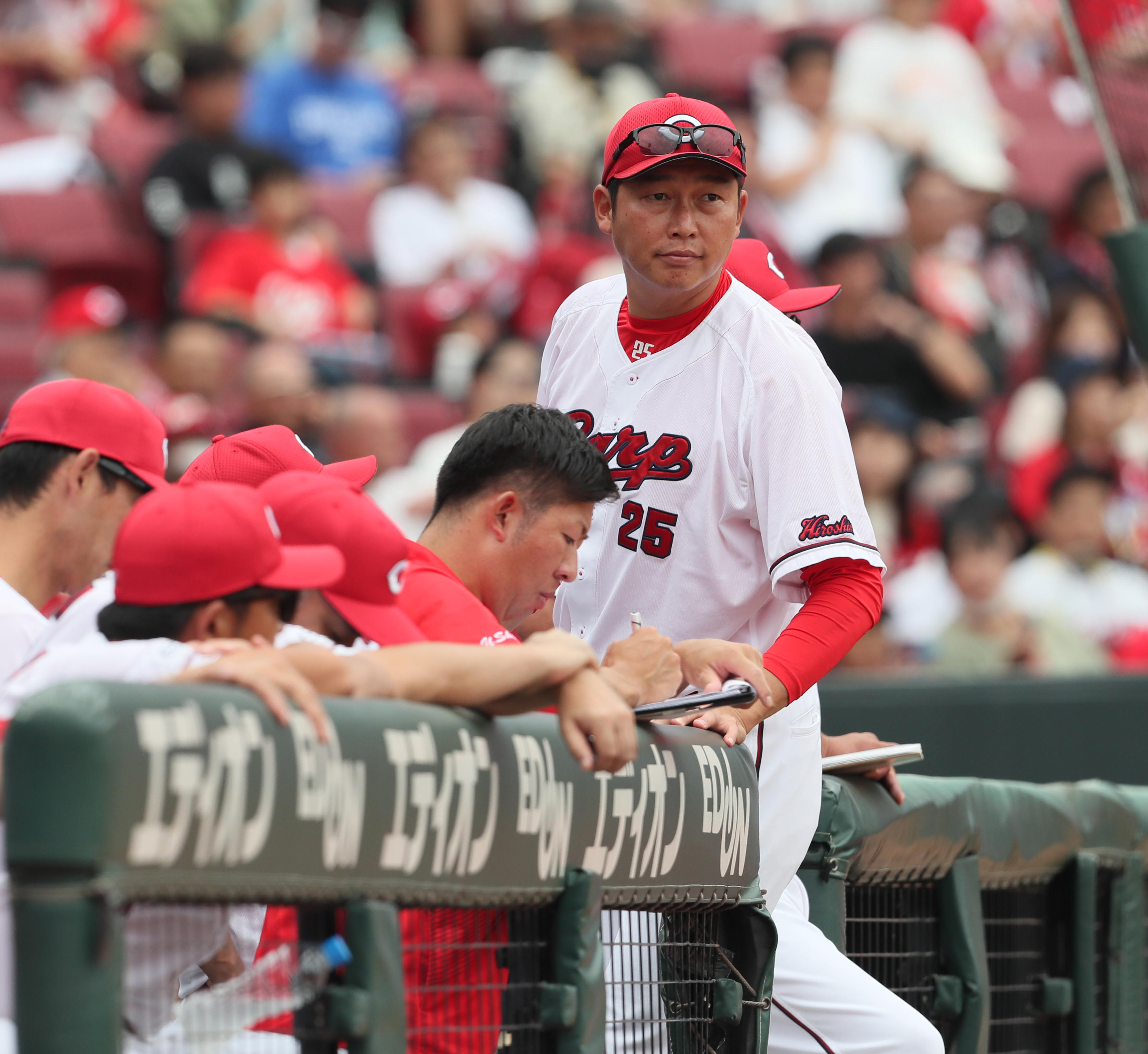 【鯉将一問一答】　広島・新井監督は二回に決勝打の末包を絶賛「〝末包さん〟は『もうつかんだ』と」
