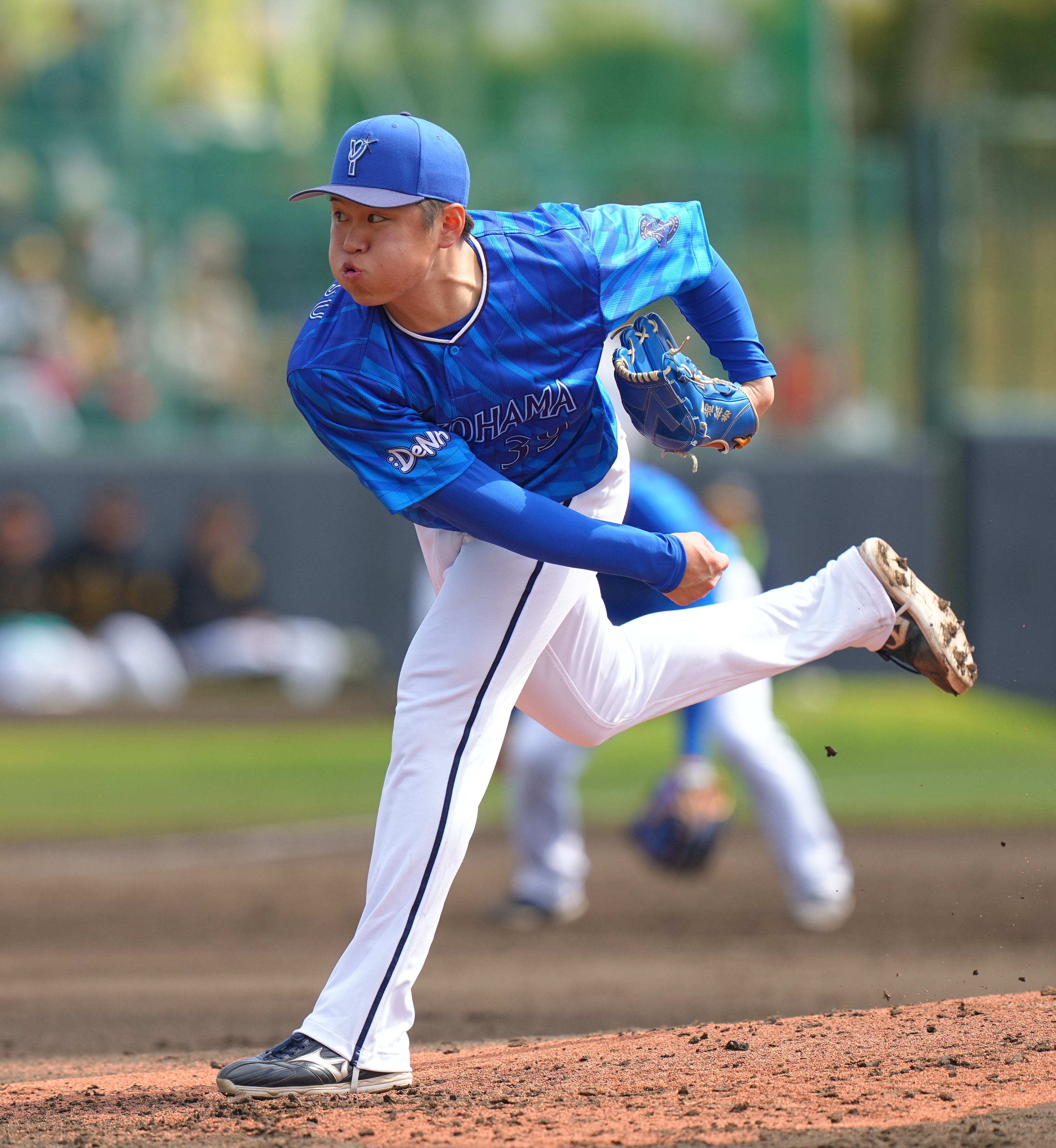 DeNAのD4位・若松尚輝が初実戦で1回1安打1失点 「収穫と課題が見つかっ