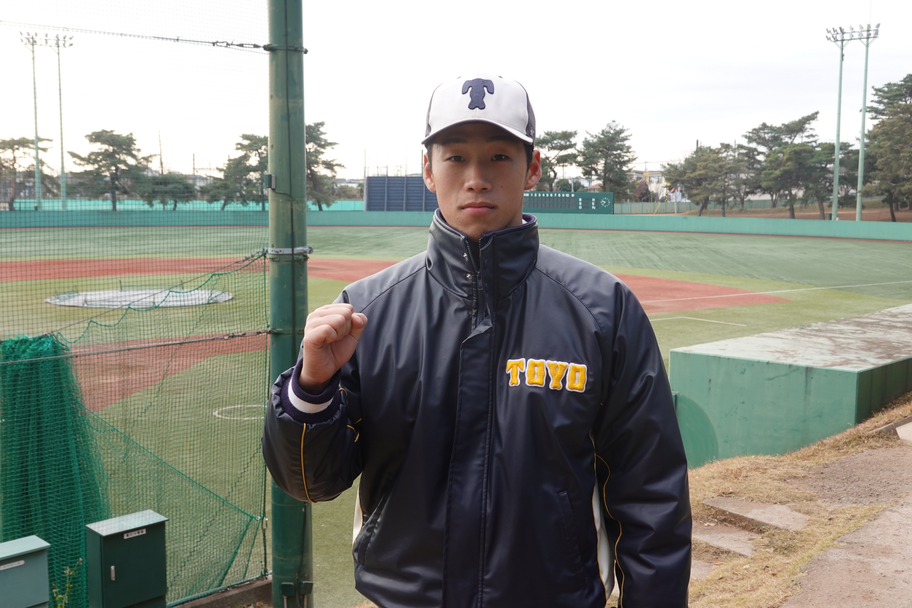 東洋大が練習納め プロ注目最速153キロ右腕・岩崎峻典、来季へ