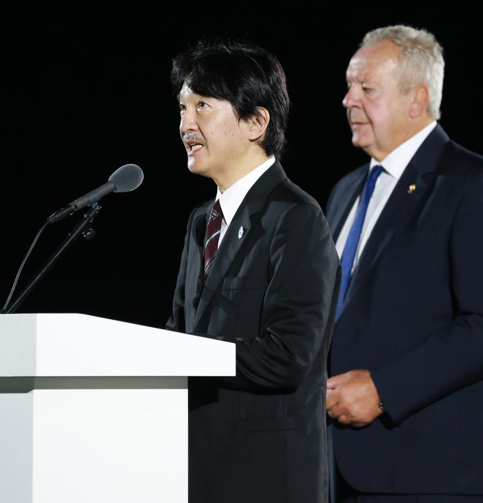 ラグビーｗ杯 秋篠宮さまご夫妻 開会式ご臨席 エール送られる 産経ニュース