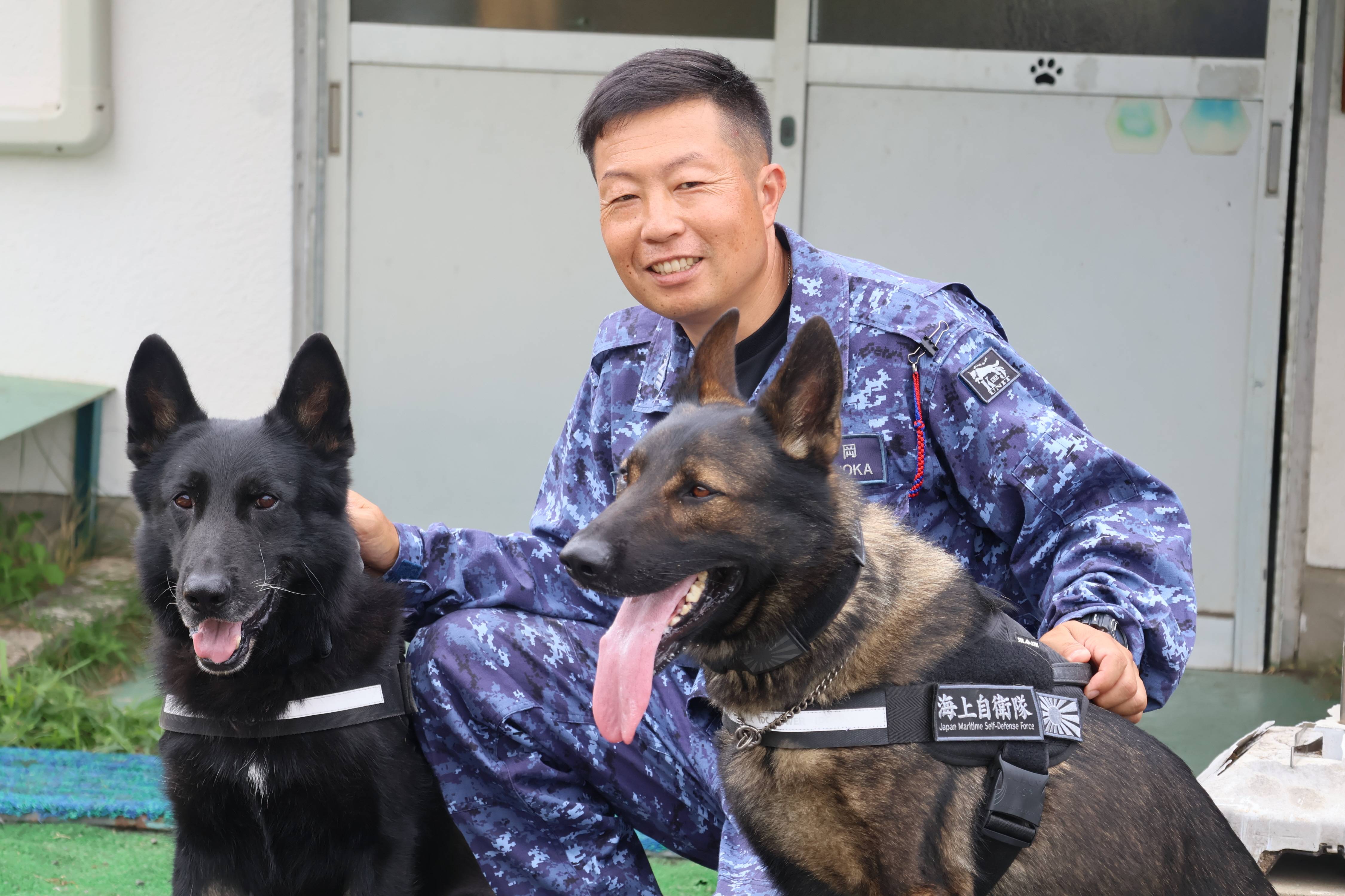 敏腕「警備犬」ハンドラー 海自・舞鶴艦隊基地隊舞鶴陸警隊 松岡太郎海