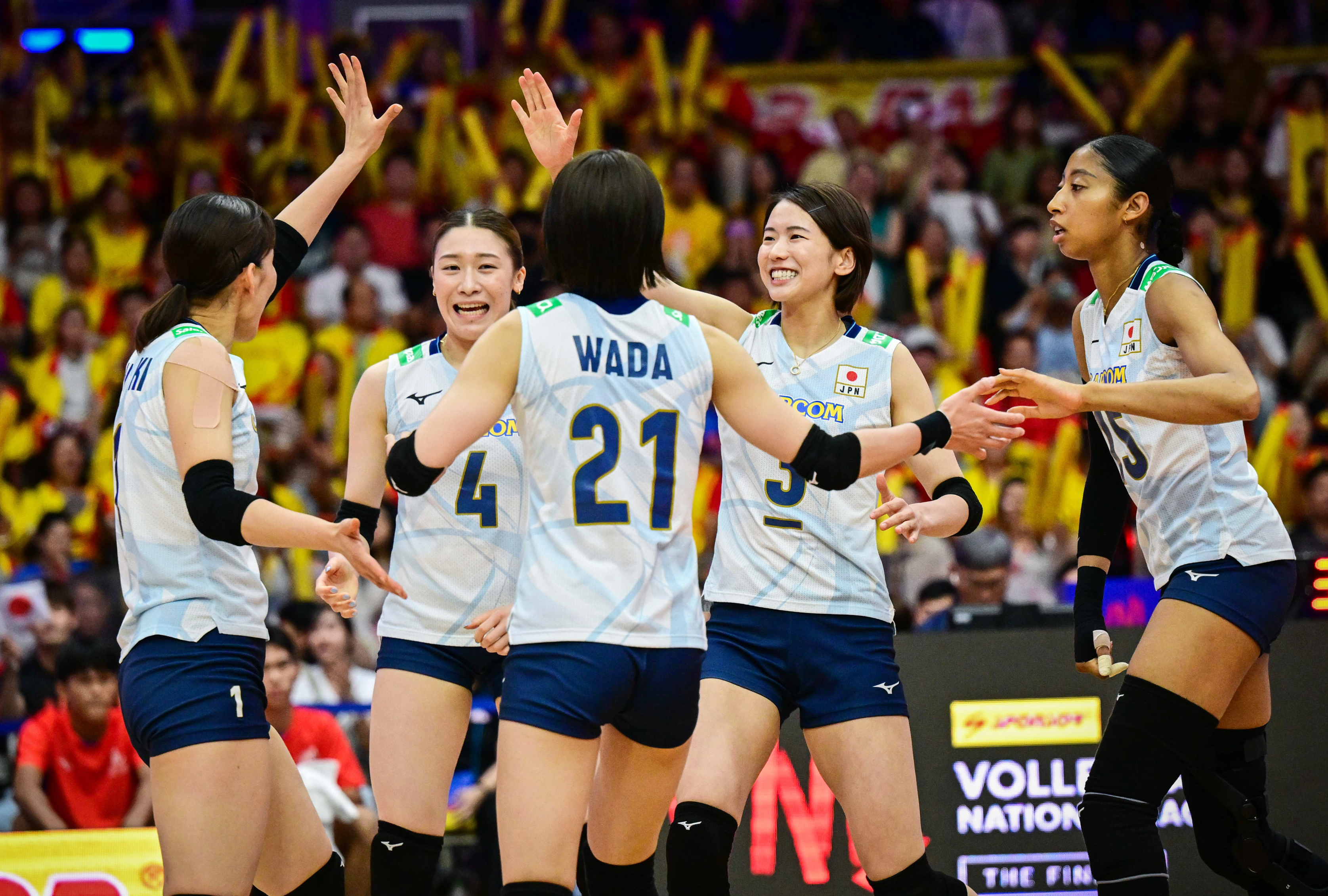 日本女子、イタリアに1―3で敗れ準優勝 バレーのネーションズリーグ