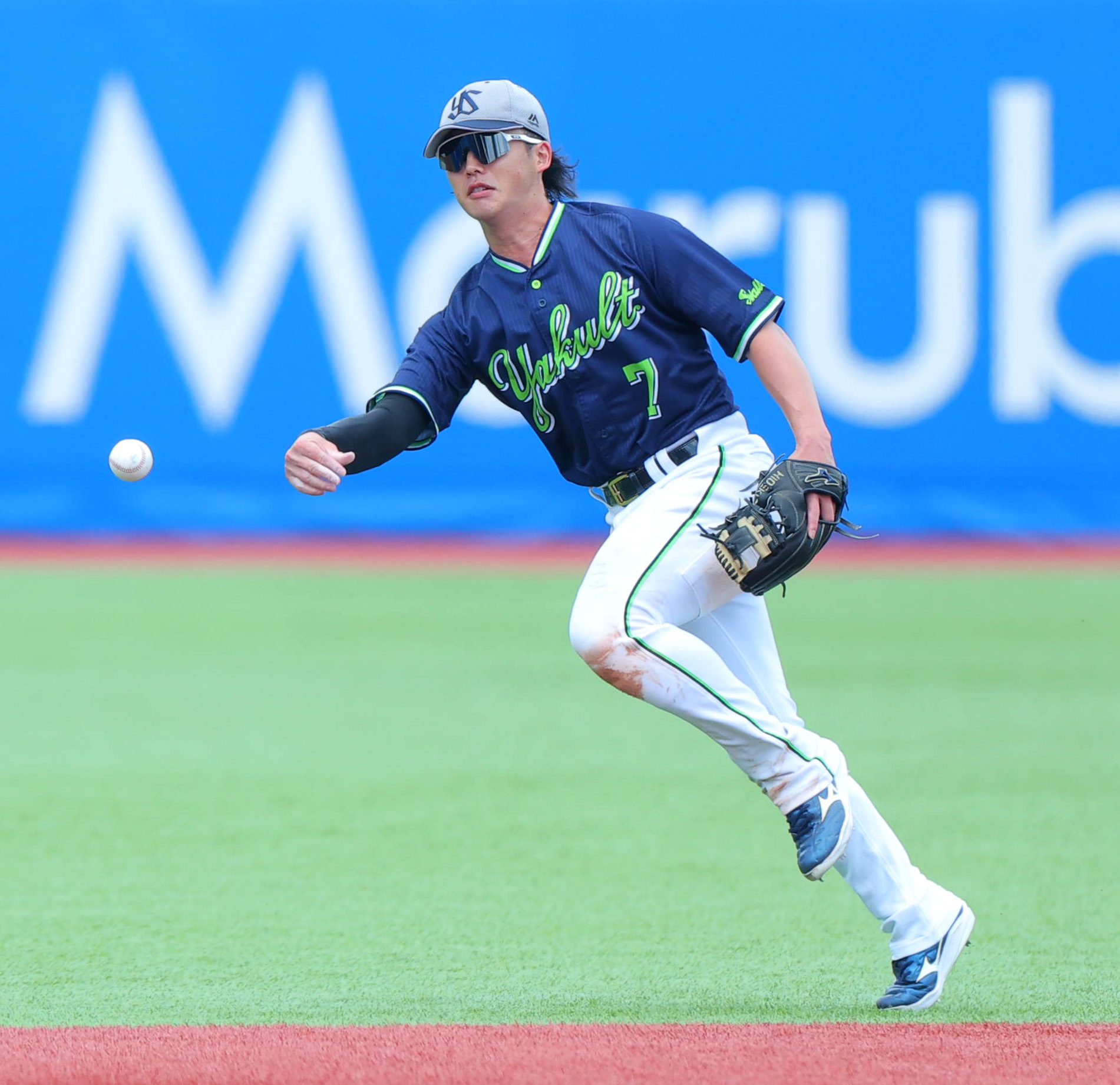 ヤクルトスワローズ　長岡秀樹選手ⅱ ヤクルト・長岡秀樹、5日の2軍ロッテ戦で実戦復帰へ「1日でも