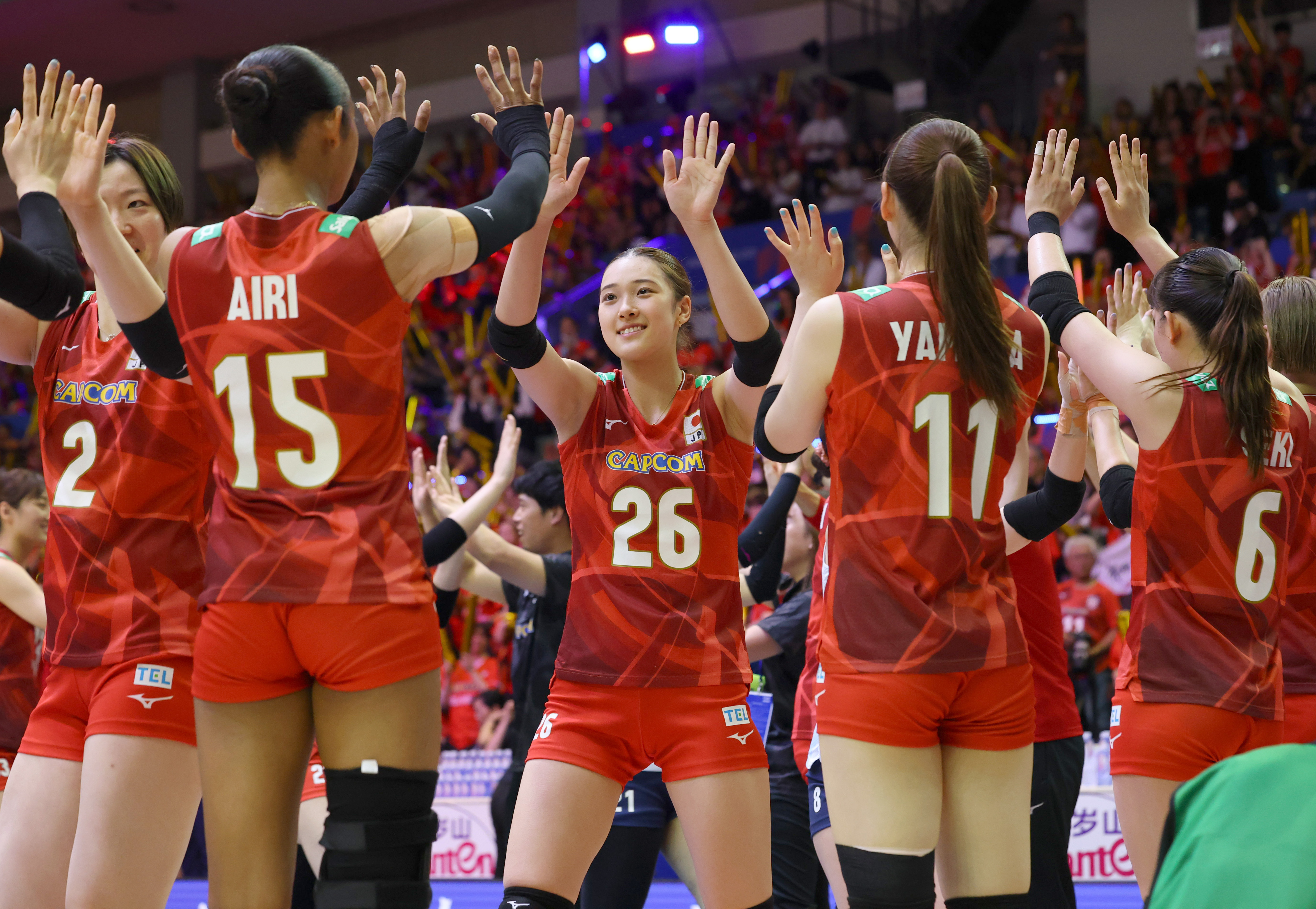 佐藤淑乃　巾着　女子バレーボール ネーションズリーグ 日本代表　NEC 佐藤淑乃 巾着 女子バレーボール ネーションズリーグ 日本代表