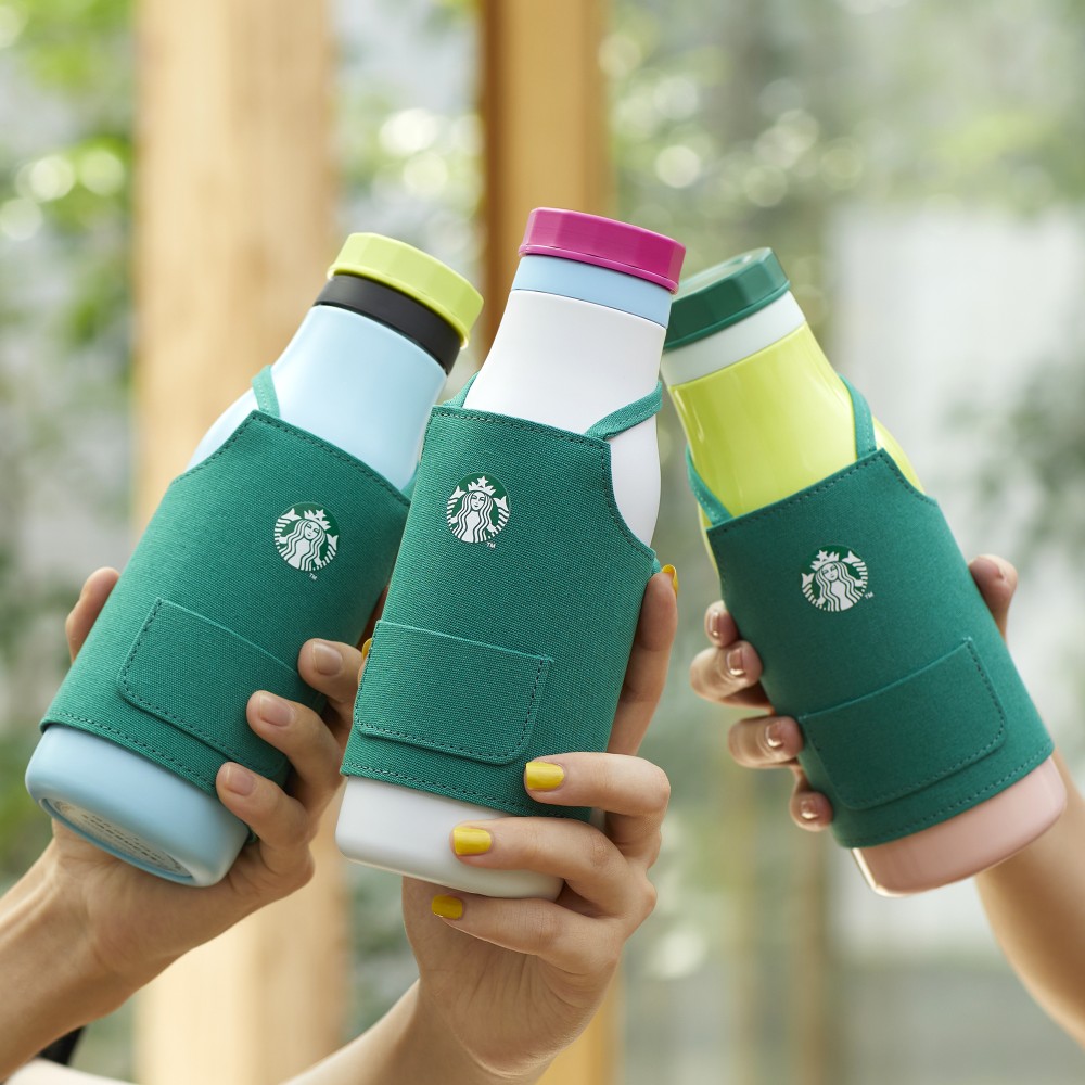 スタバ、全部で343通り！好みのマイボトルがオーダーできる新商品