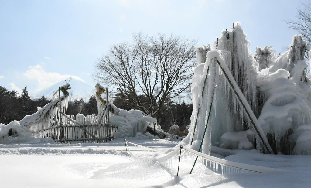 山梨県の西湖樹氷まつりが火災で中止 産経ニュース