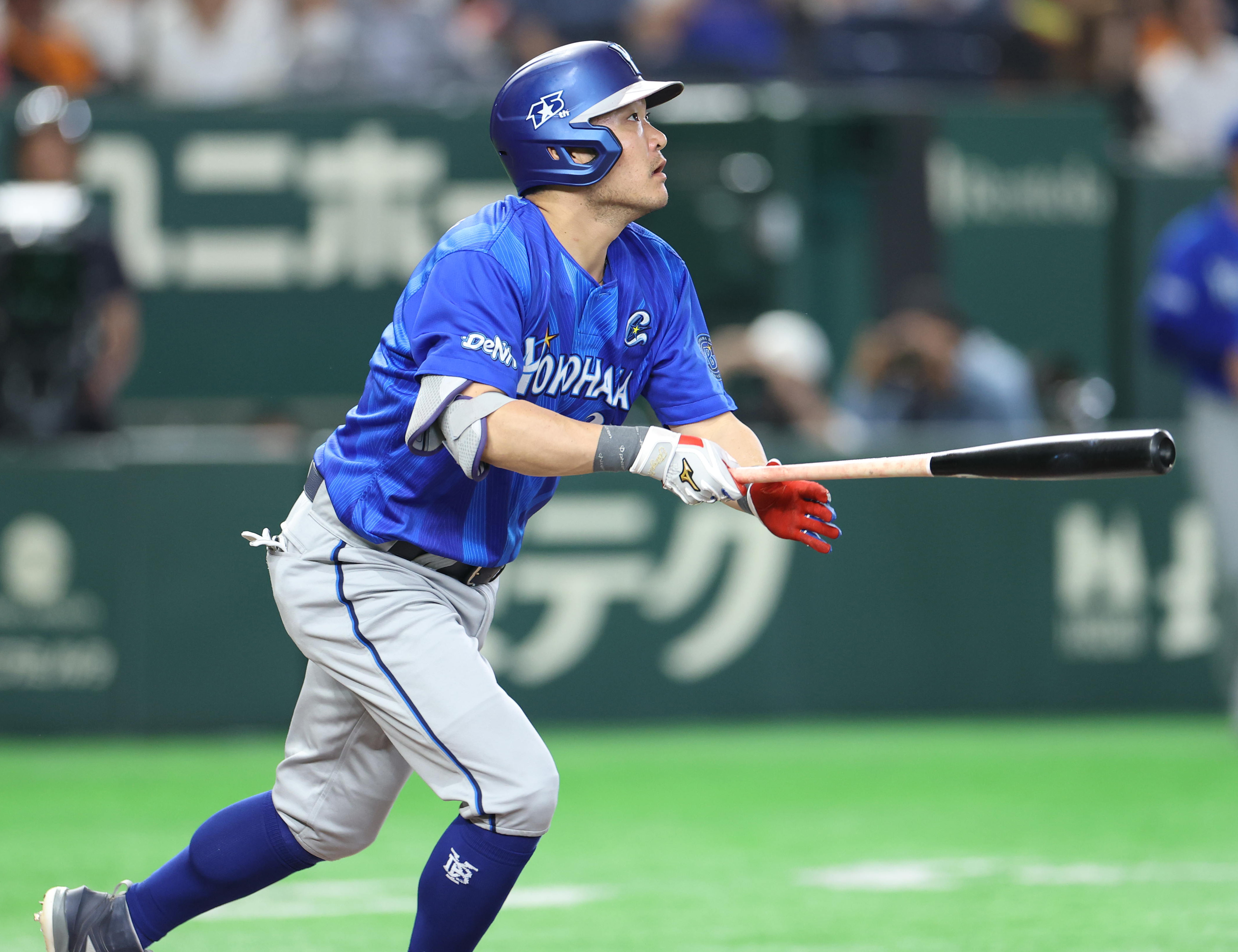 DeNA・筒香嘉智、先制の3号ソロ「緩い球に対してうまく対応できた