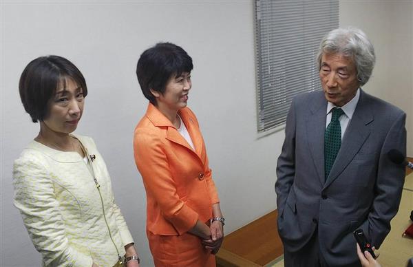 自民党総裁選 政権批判強める 小泉父子 純一郎氏は新潟県知事選野党系候補と握手 進次郎氏は総裁選視野 1 3ページ 産経ニュース