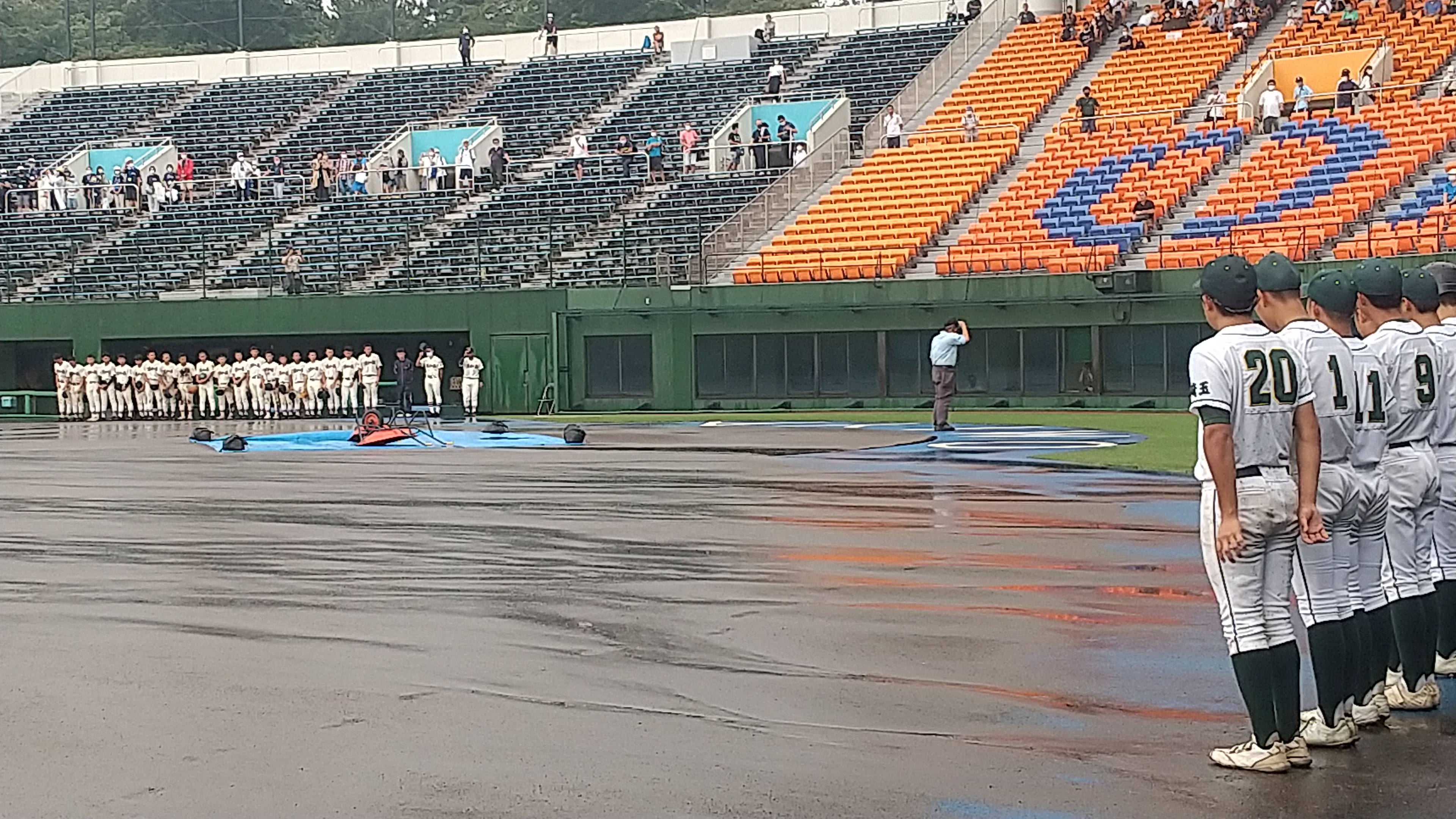 浦和 正智深谷 降雨のため継続試合に 秋季埼玉大会 サンスポ