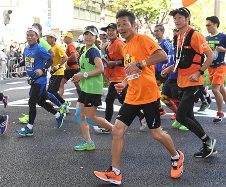 マラソン ブルゾン トップ 間寛平