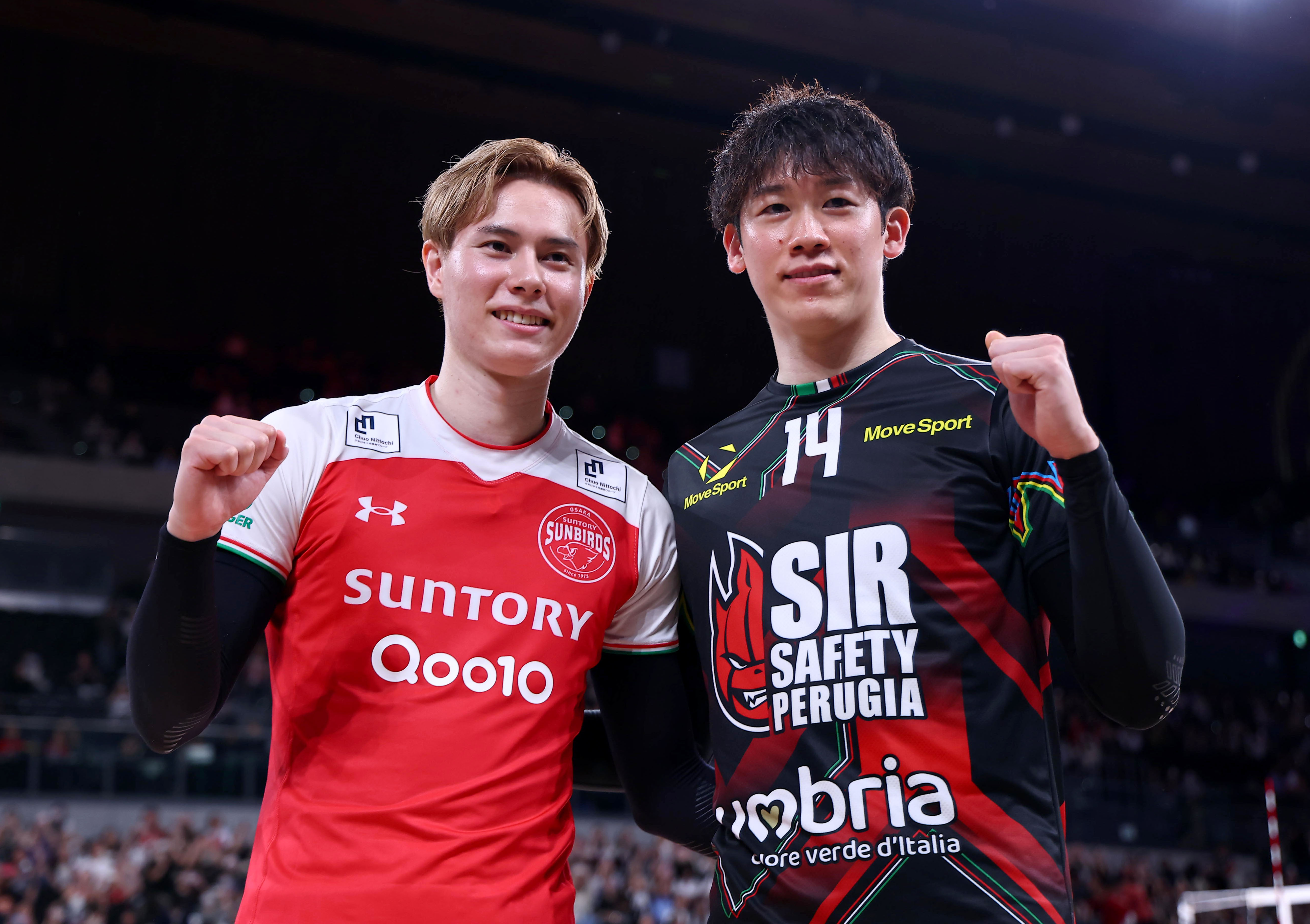 サントリーの高橋藍、ペルージャ相手にチーム最多の16得点「もう石川