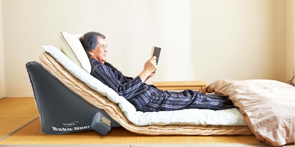 布団の下に敷くだけで“電動ベッド”に！便利な充電式に進化したエアー