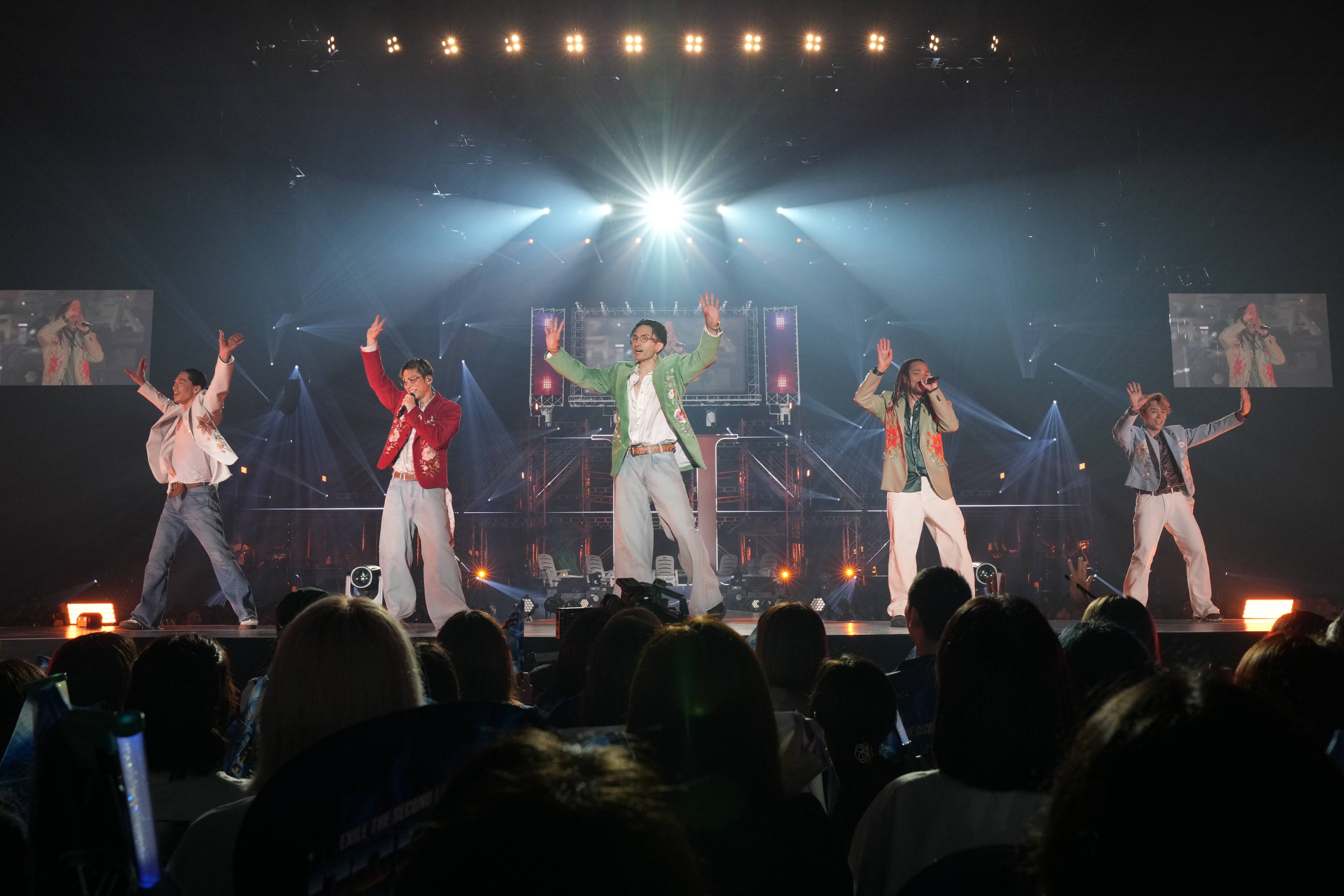 EXILE THE SECOND、2年ぶり4度目アリーナツアー開幕 新曲2曲初披露