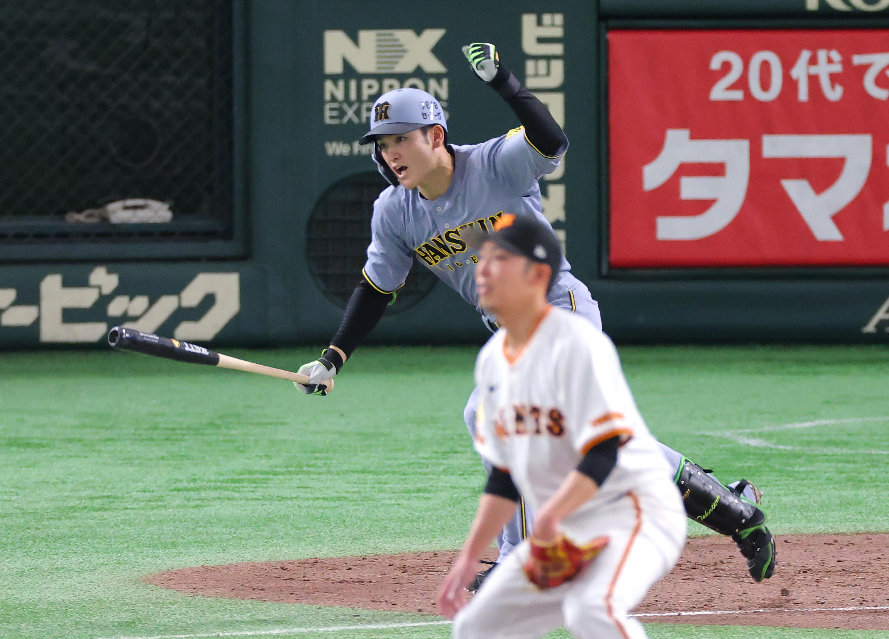 阪神・高寺望夢、先制打は「食らいついていこうという気持ち」追加点