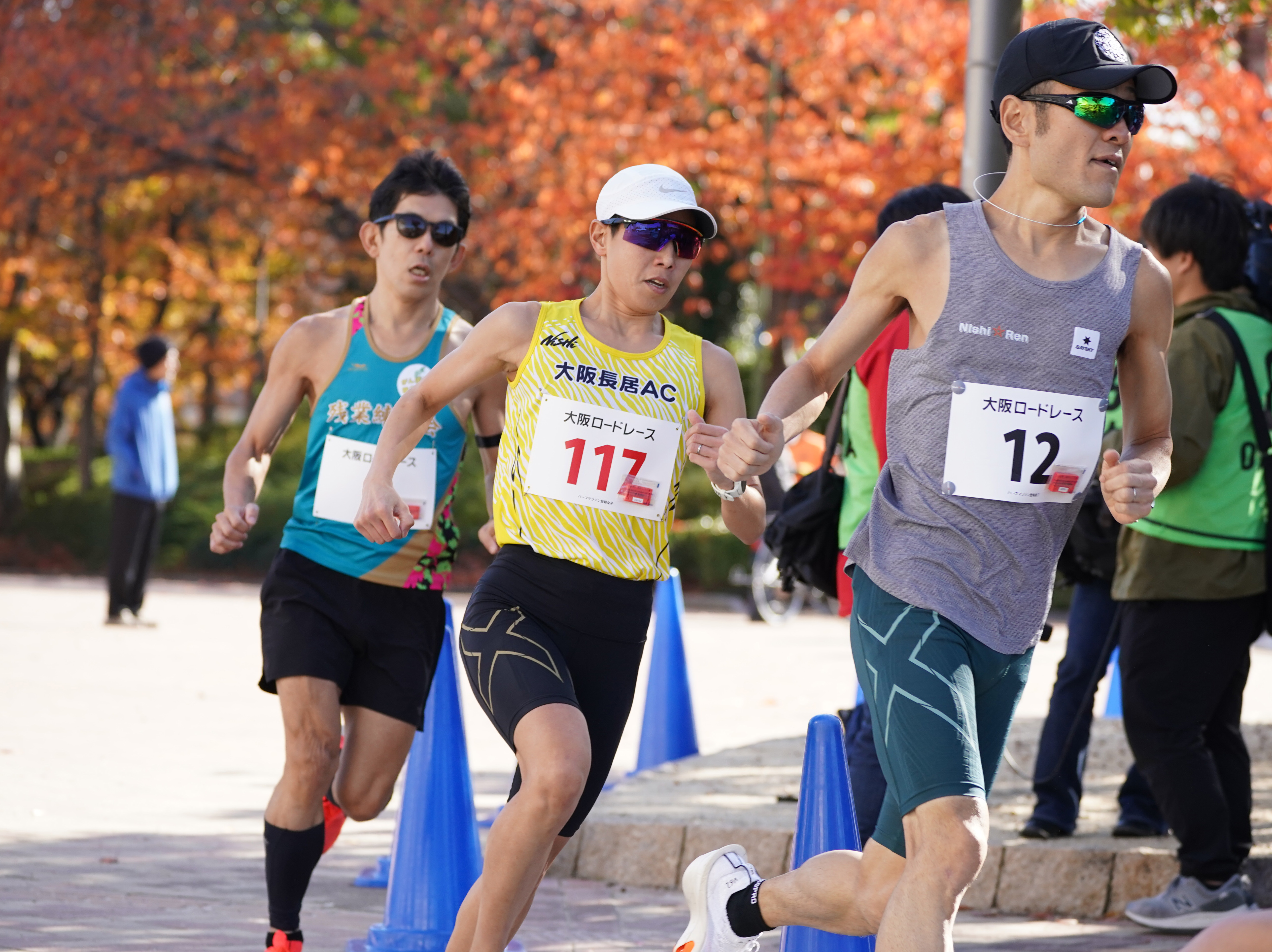 大阪ロードレースは大西麻代V2 トライアスロン本職「大阪国際で2時間45