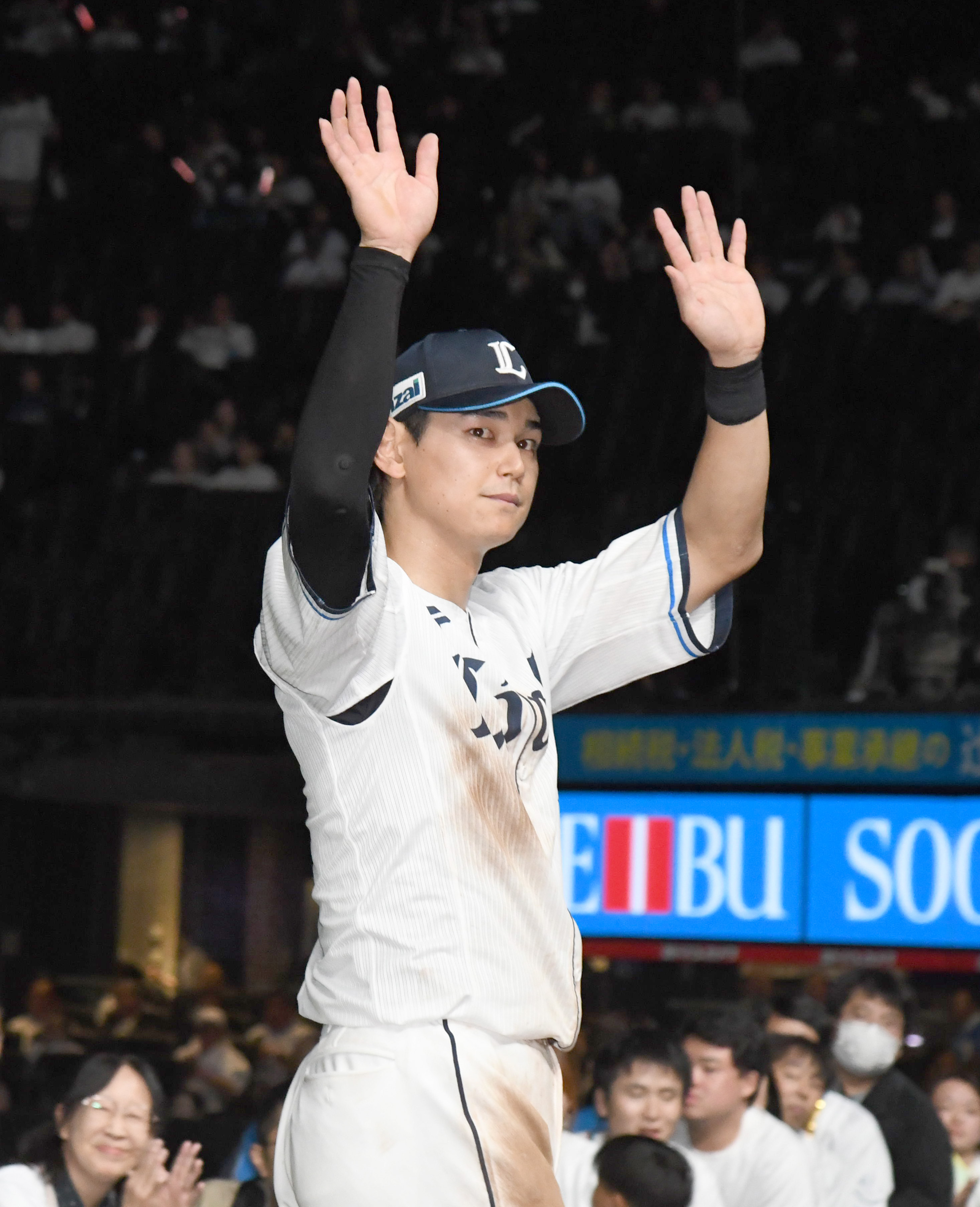 かべ　西武ライオンズ 試合球 西川愛也選手 6打数6安打達成日 かべ 西武ライオンズ 試合球 西川愛也選手 6打数6安打達成日 かべ様