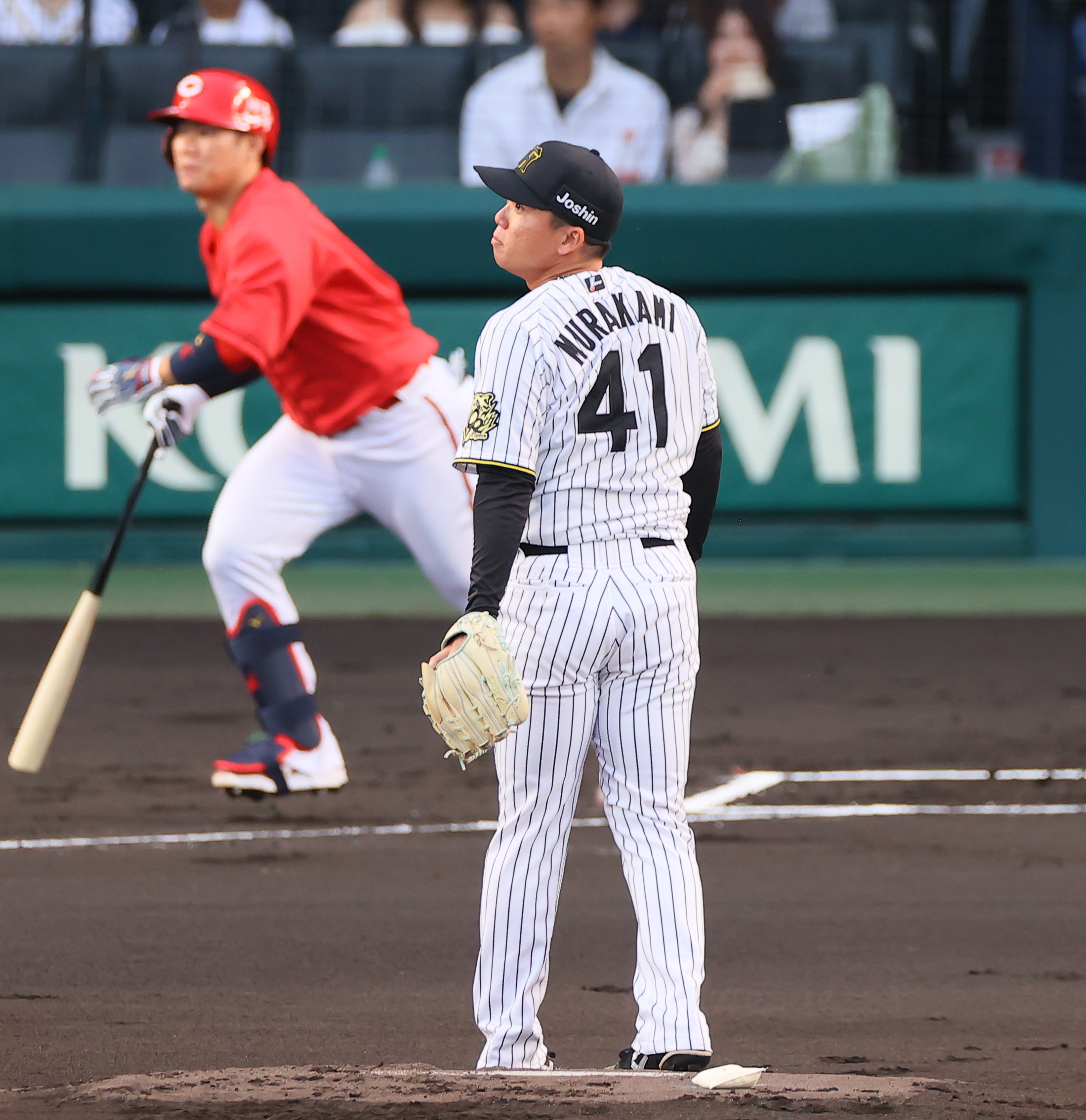 阪神・村上頌樹、一回2失点に「本当に申しわけない」66年