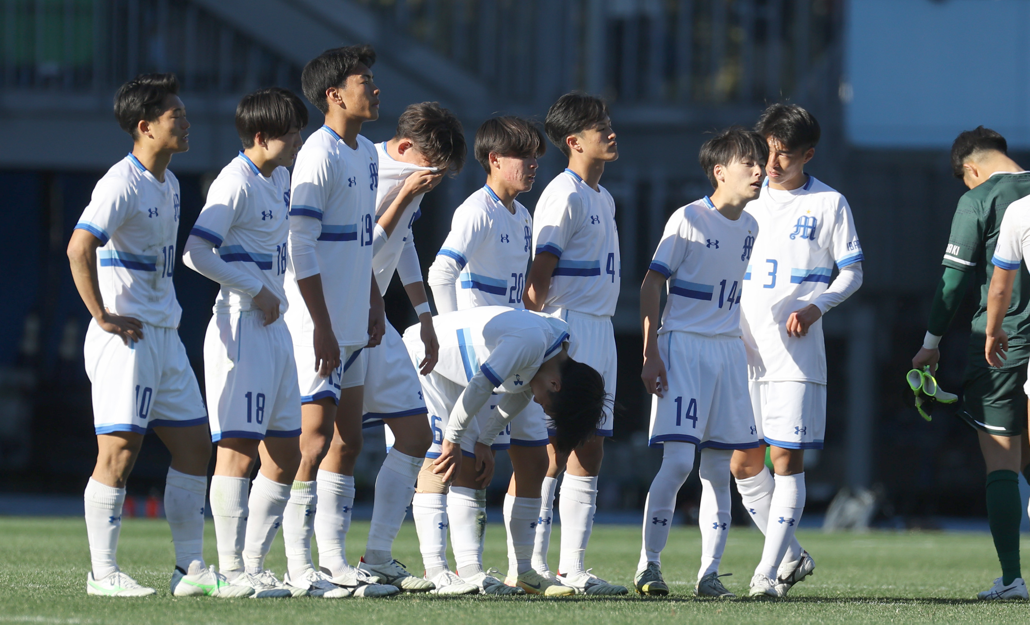 高校サッカー】明秀学園日立、初の4強入りならず 萬場努監督「悔しい
