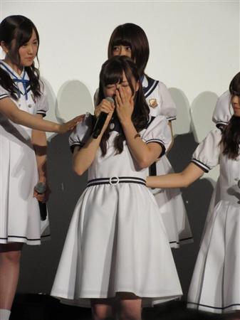 白石麻衣、乃木坂映画の舞台あいさつで号泣「こういうのダメ」 - サンスポ