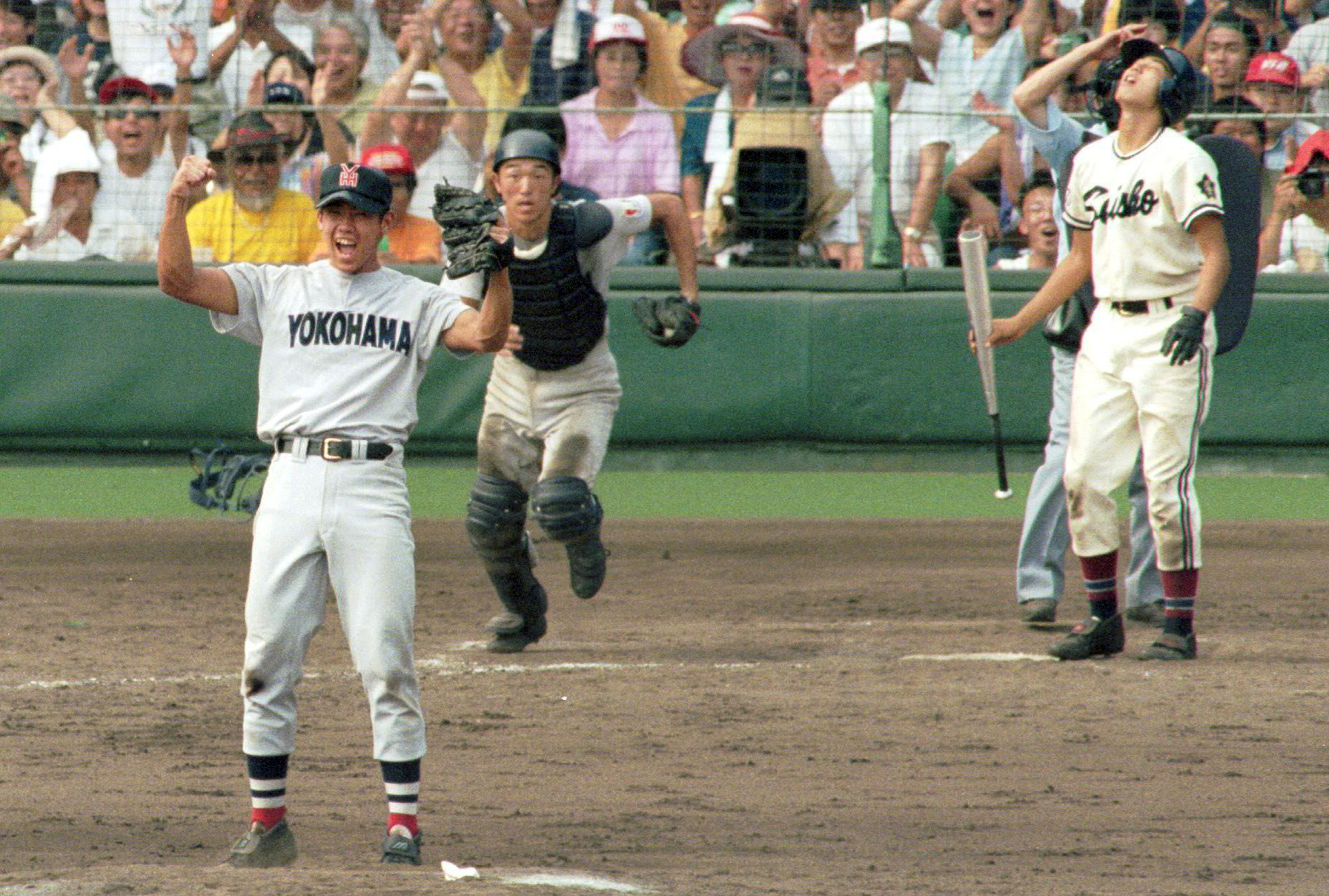 浜田高校 第80回夏の甲子園ペナント　1998年　和田毅　松坂世代　高校野球 認め合う同級生エース＞ 松坂大輔×和田毅 「武蔵と小次郎の如く