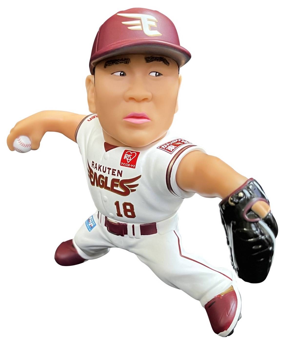 ★再値下げ★東北楽天田中将大3冠記念フィギュア 楽天が田中将大選手フィギュアを背番号18にちなんで1800個