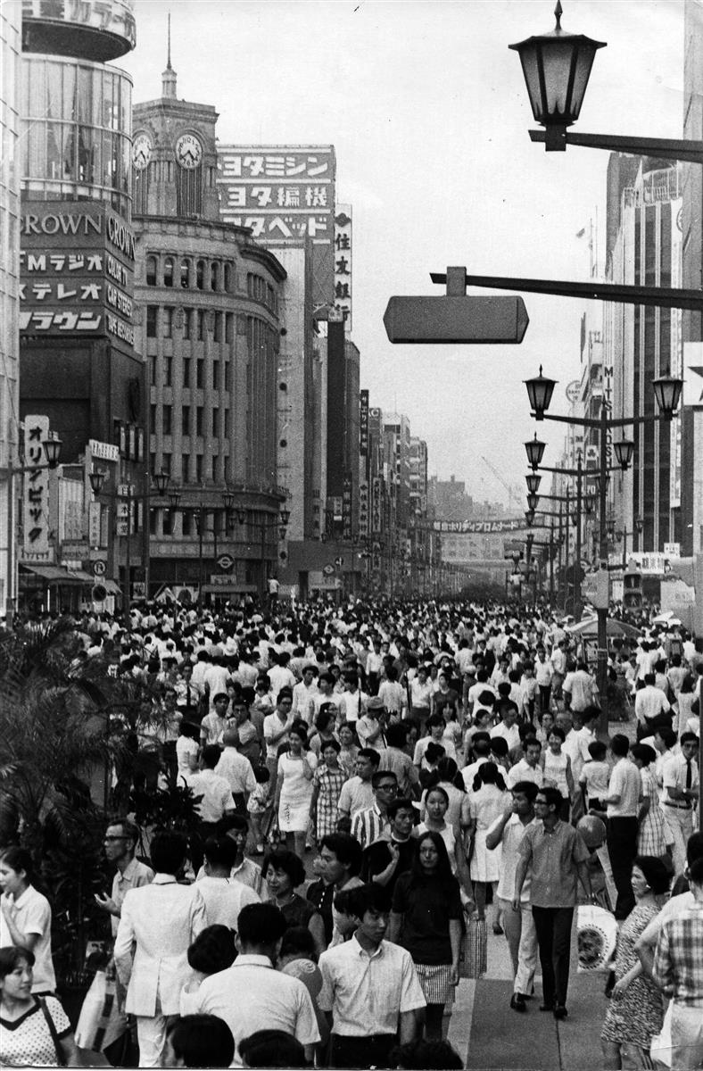 フォトギャラリー】歩行者天国、50年の歩み 銀座名物、コロナ禍で
