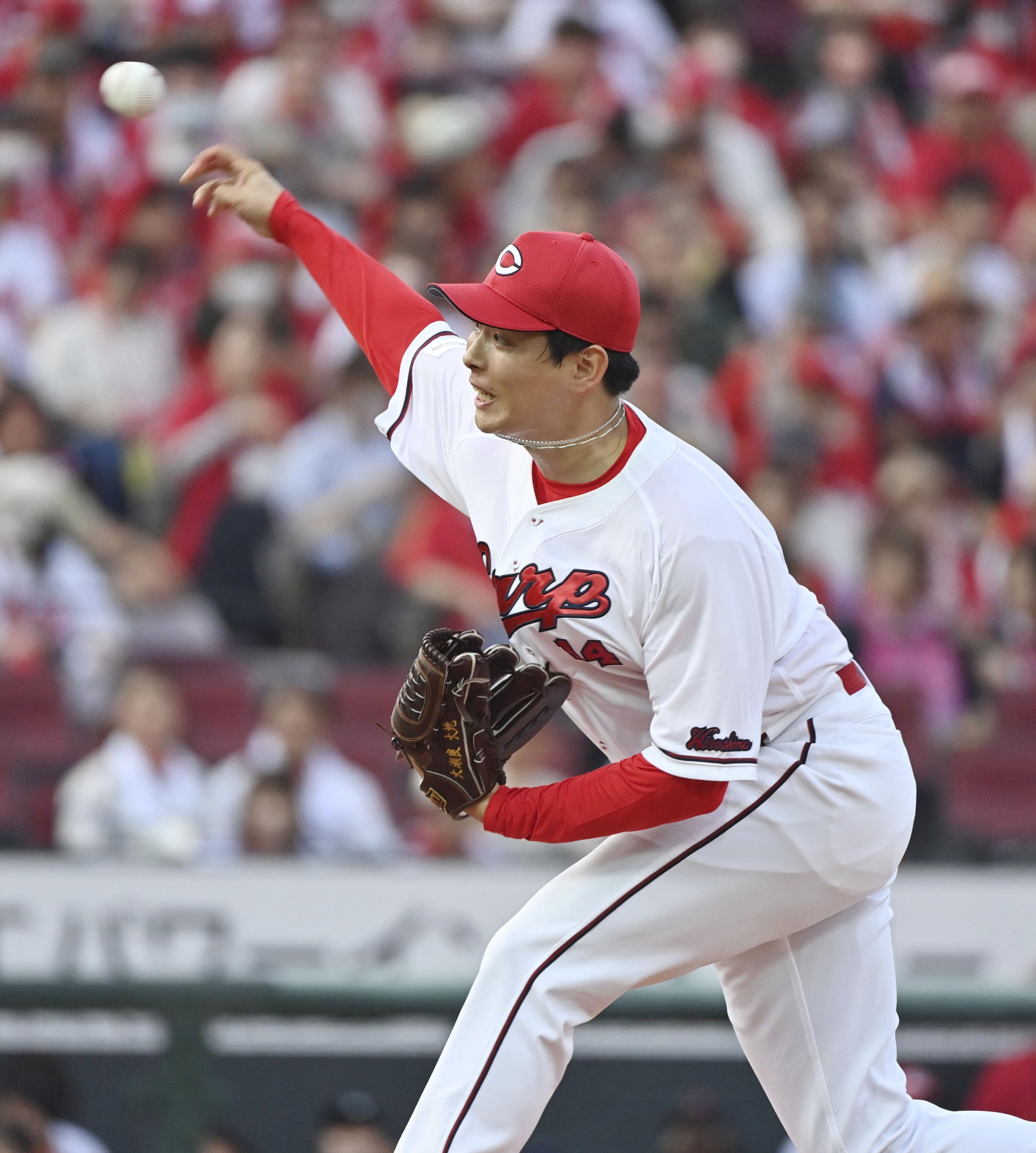 広島３季ぶり７連勝　大瀬良が７回１失点で４勝目、栗林８セーブ目