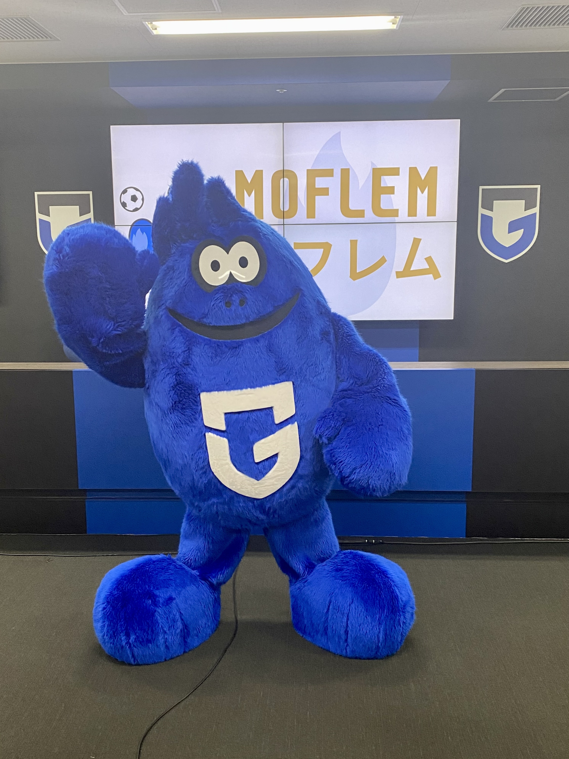 G大阪新マスコットの名前は「モフレム」に決定 「サポーターを笑顔に