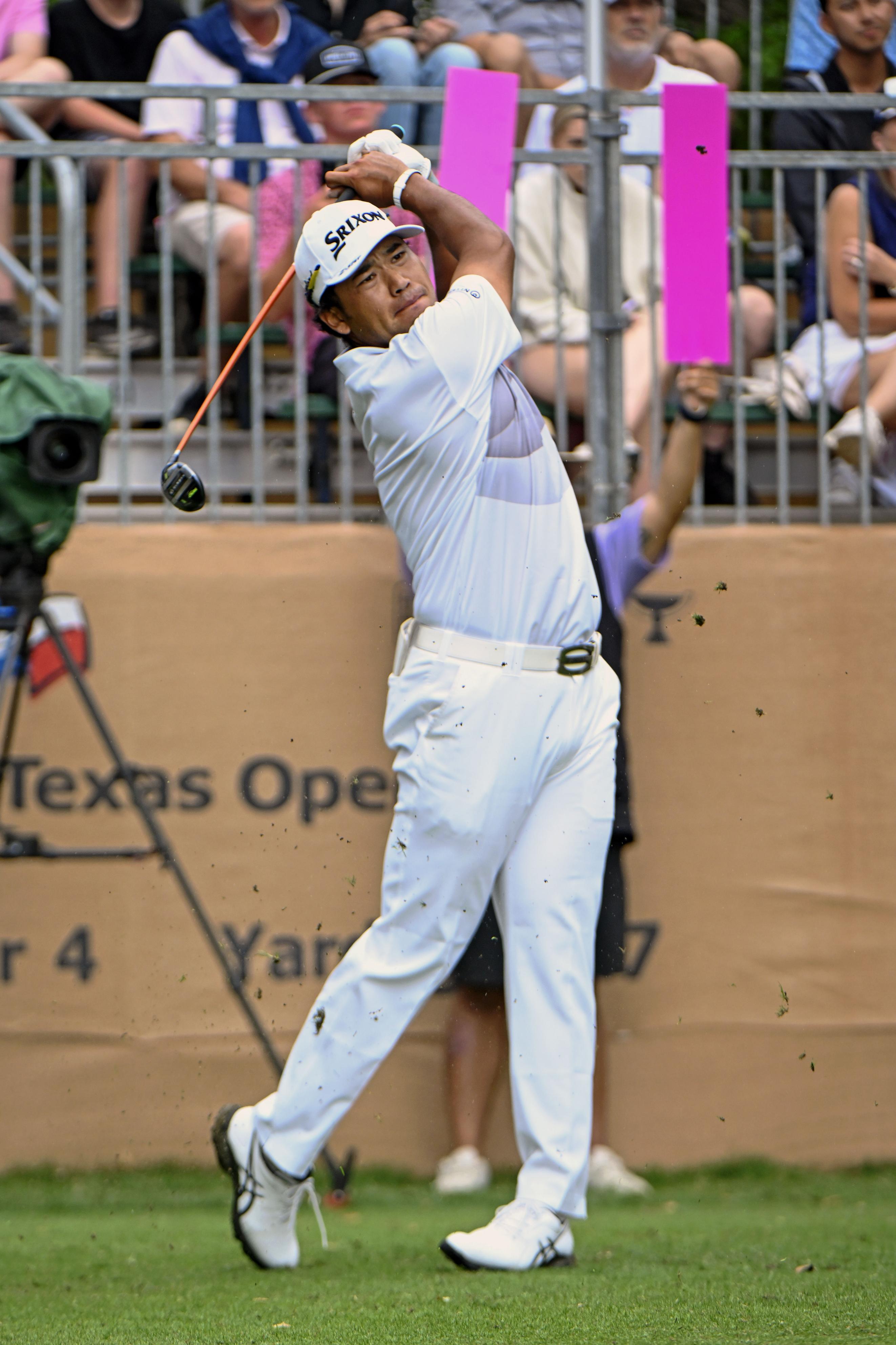 久常涼が暫定7位、松山英樹23位 米男子ゴルフのテキサス・オープン第2 