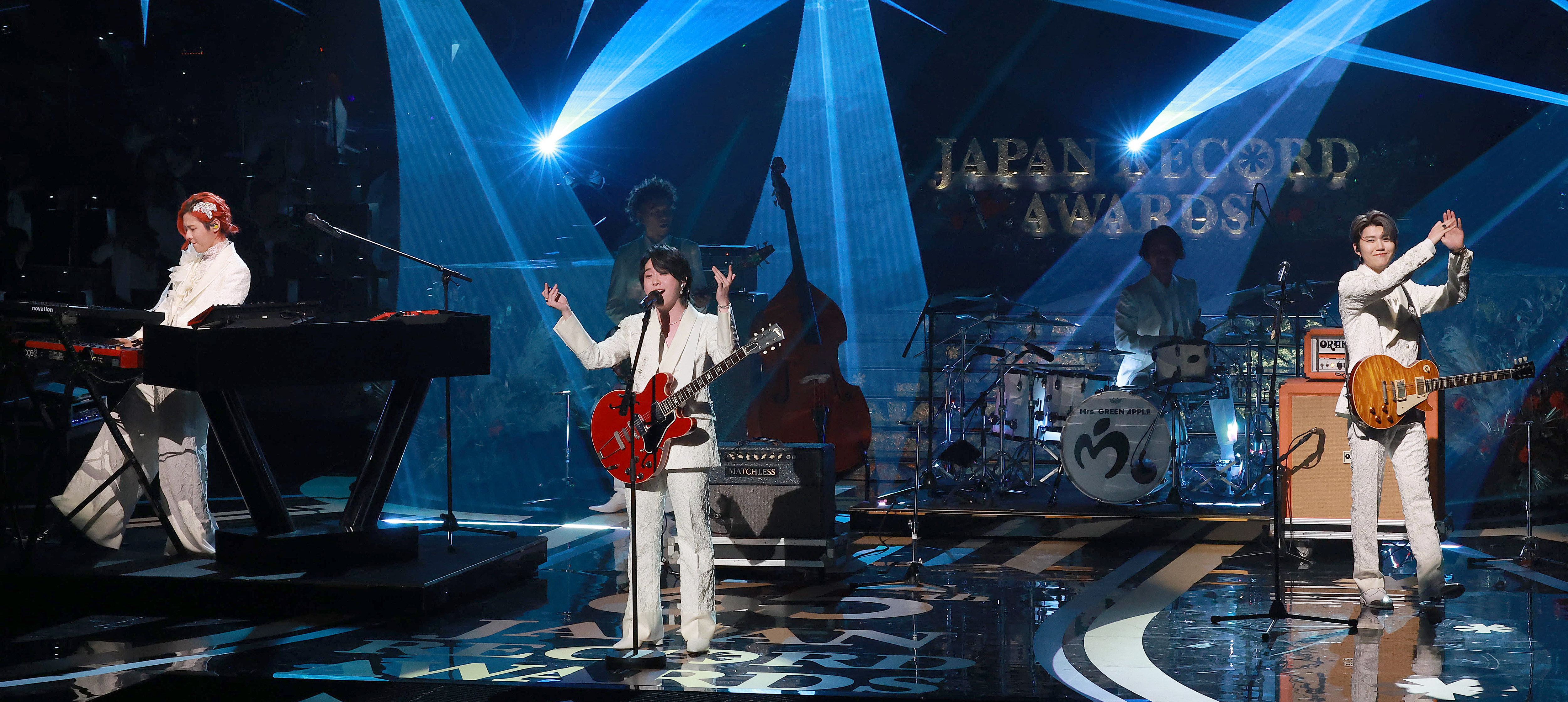 Mrs．GREEN APPLE、 「ケセラセラ」で日本レコード大賞