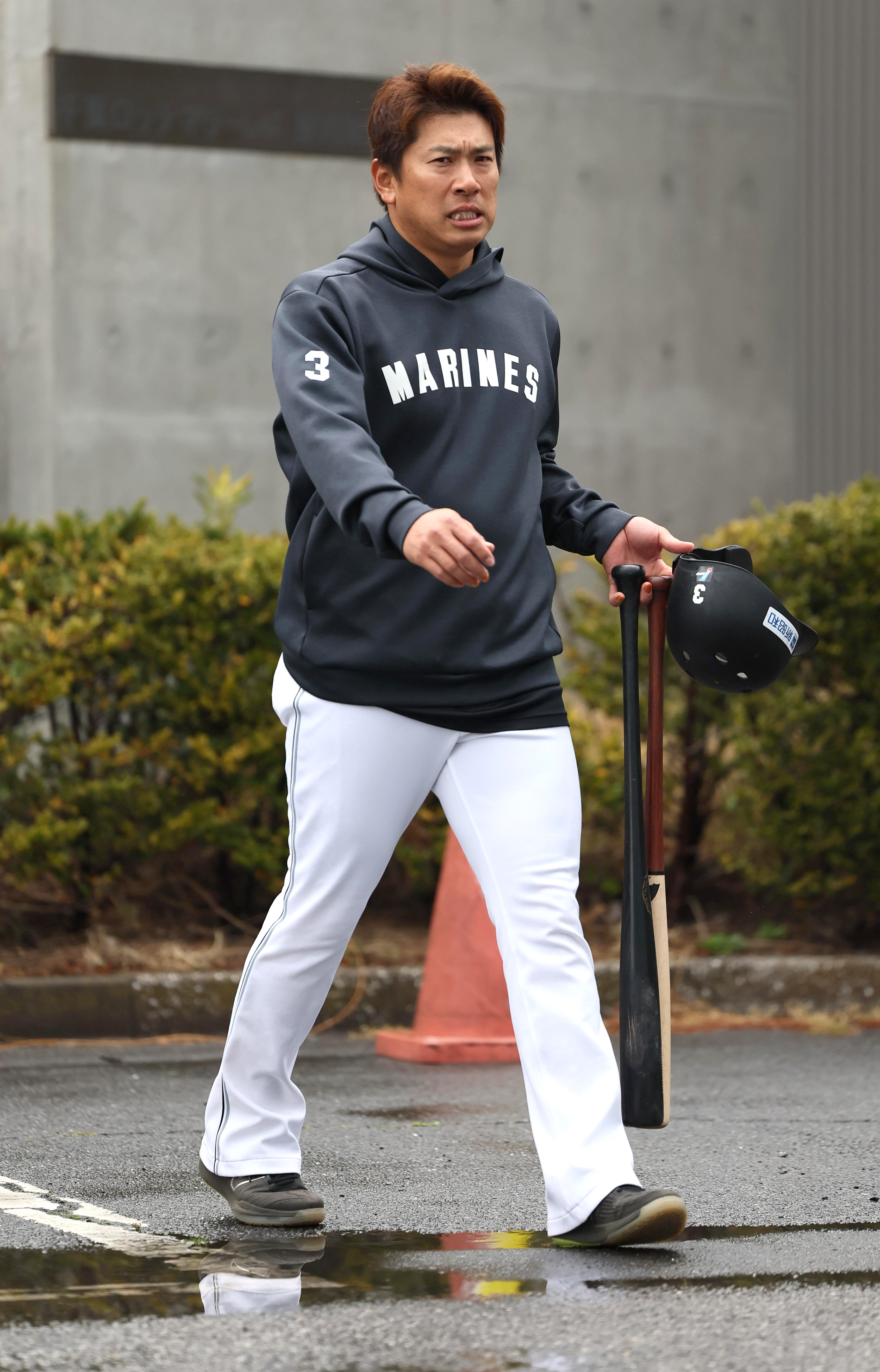 ロッテ・角中勝也が1軍合流 母校・日本航空石川のセンバツ出場に