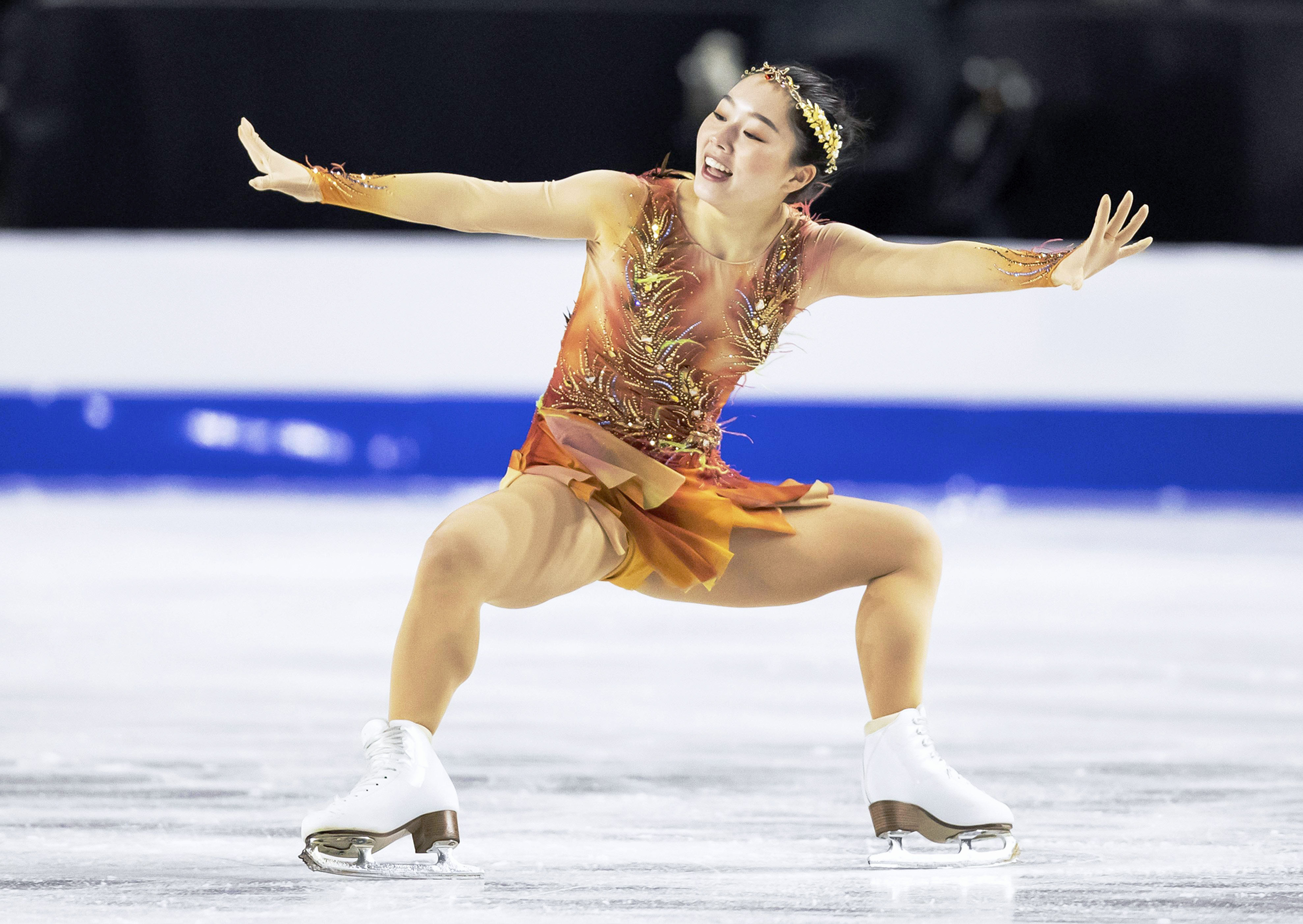 フィギュアスケート　パンフレット nagano-japan-shizuka-arakawa-