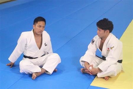 柔道ニッポン スペシャル対談 阿部一二三 野村忠宏超え誓った 1 3ページ サンスポ