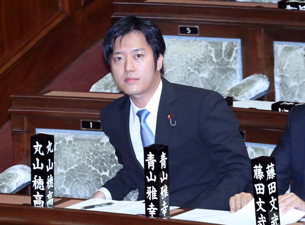 ｎ国党の丸山穂高氏が皇室行事で泥酔か 本人は否定 産経ニュース