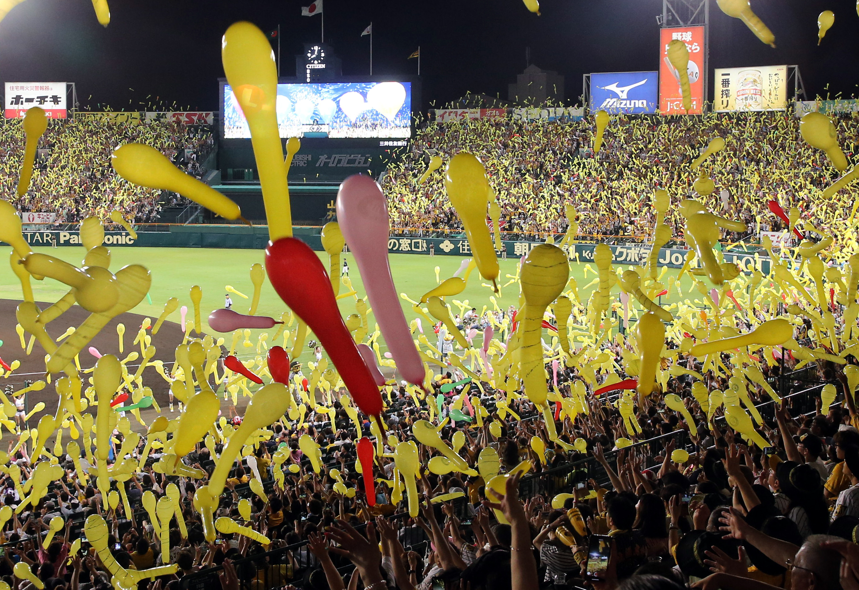 虎のソナタ】〝日常〟戻った甲子園…残すはアレ 名物ジェット風船