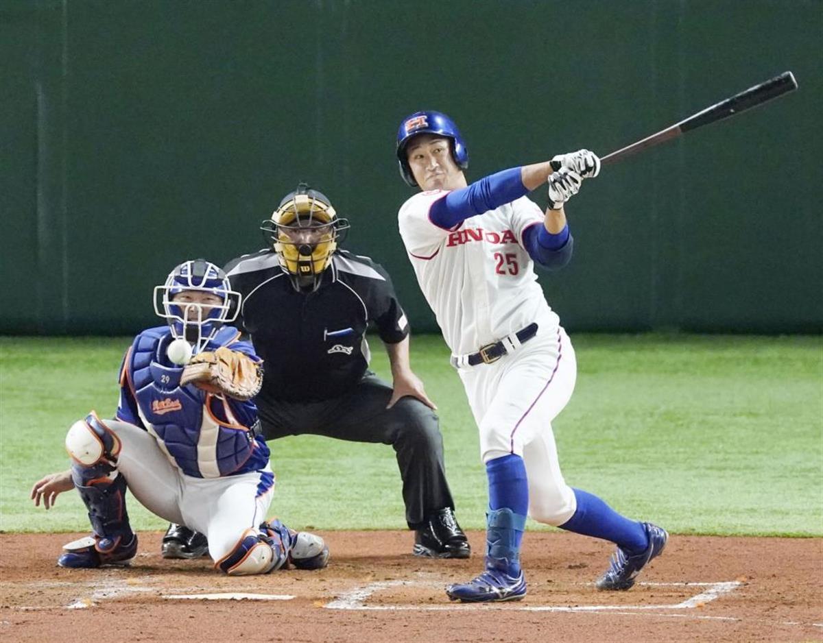 ホンダが11年ぶり3度目V 4番の佐藤、ヤクルトコーチの父・真一氏