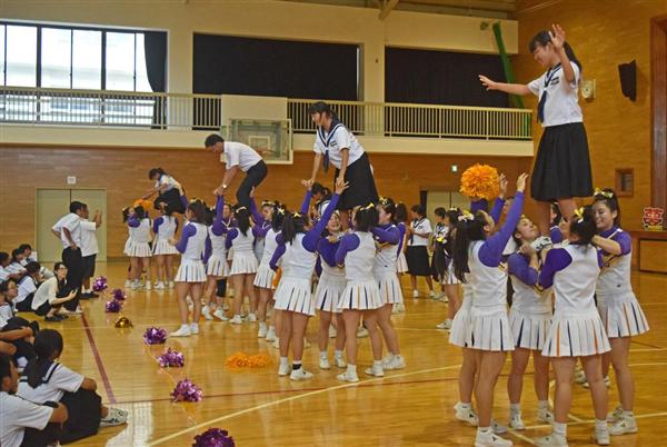 ｃｍでおなじみ 梅花のチアリーディング部が 夢プロジェクト 産経ニュース