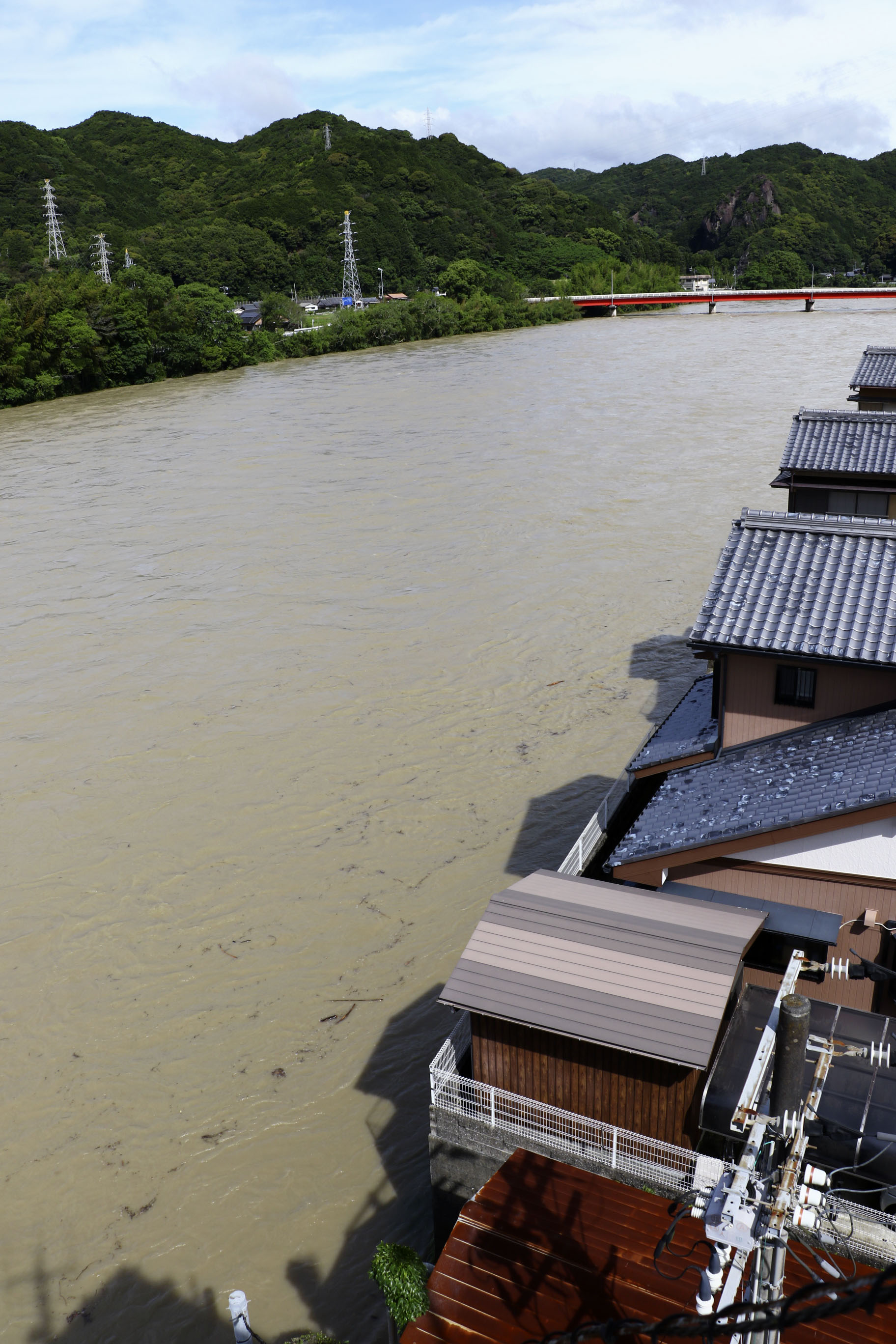 和歌山・古座川の警戒を解除 台風6号で一時警戒レベル5「氾濫特別警報