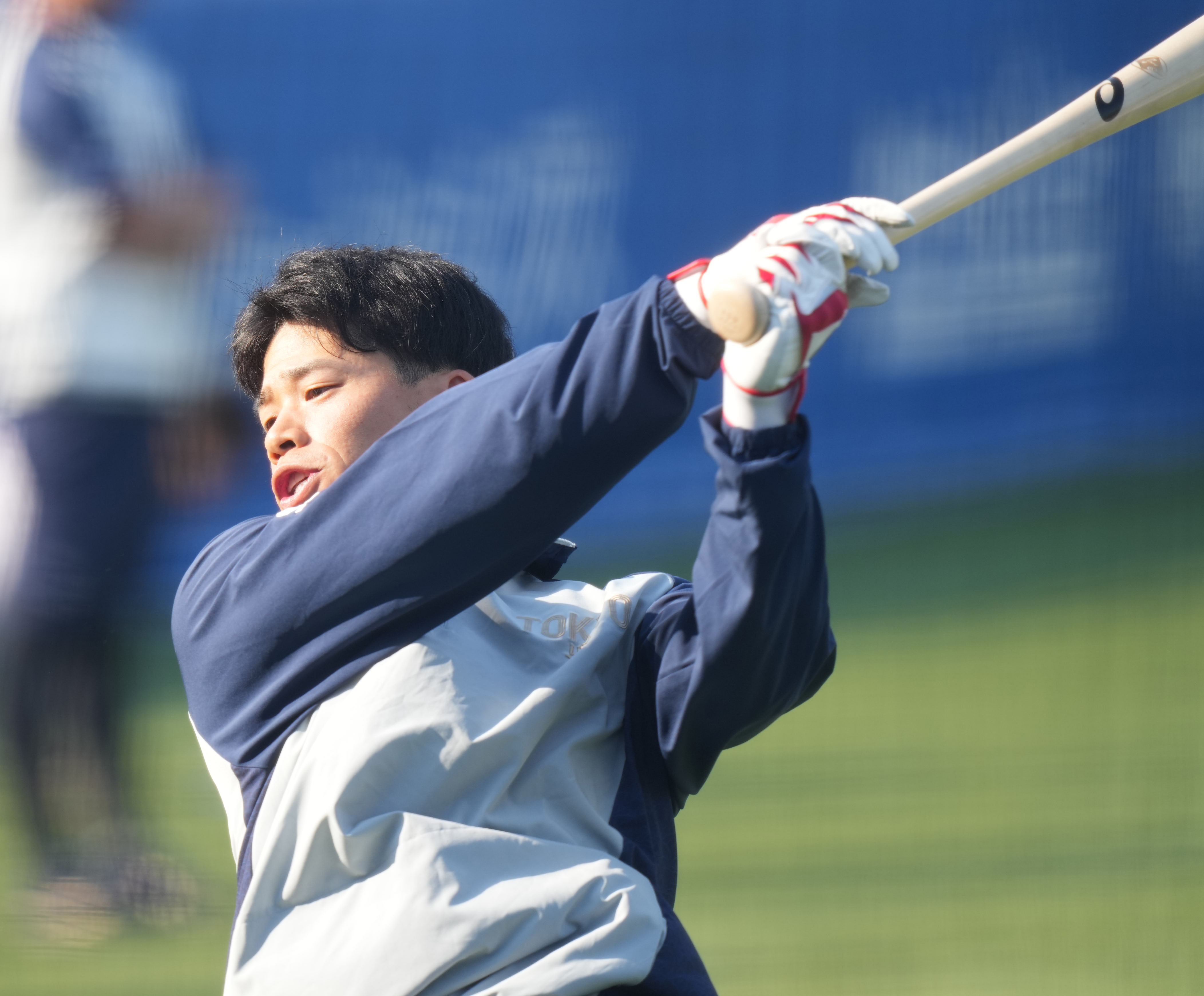 【新品未使用】アシックス　硬式バット　NPB ヤクルト　塩見泰隆選手 新品未使用】アシックス 硬式バット NPB ヤクルト 塩見泰隆選手