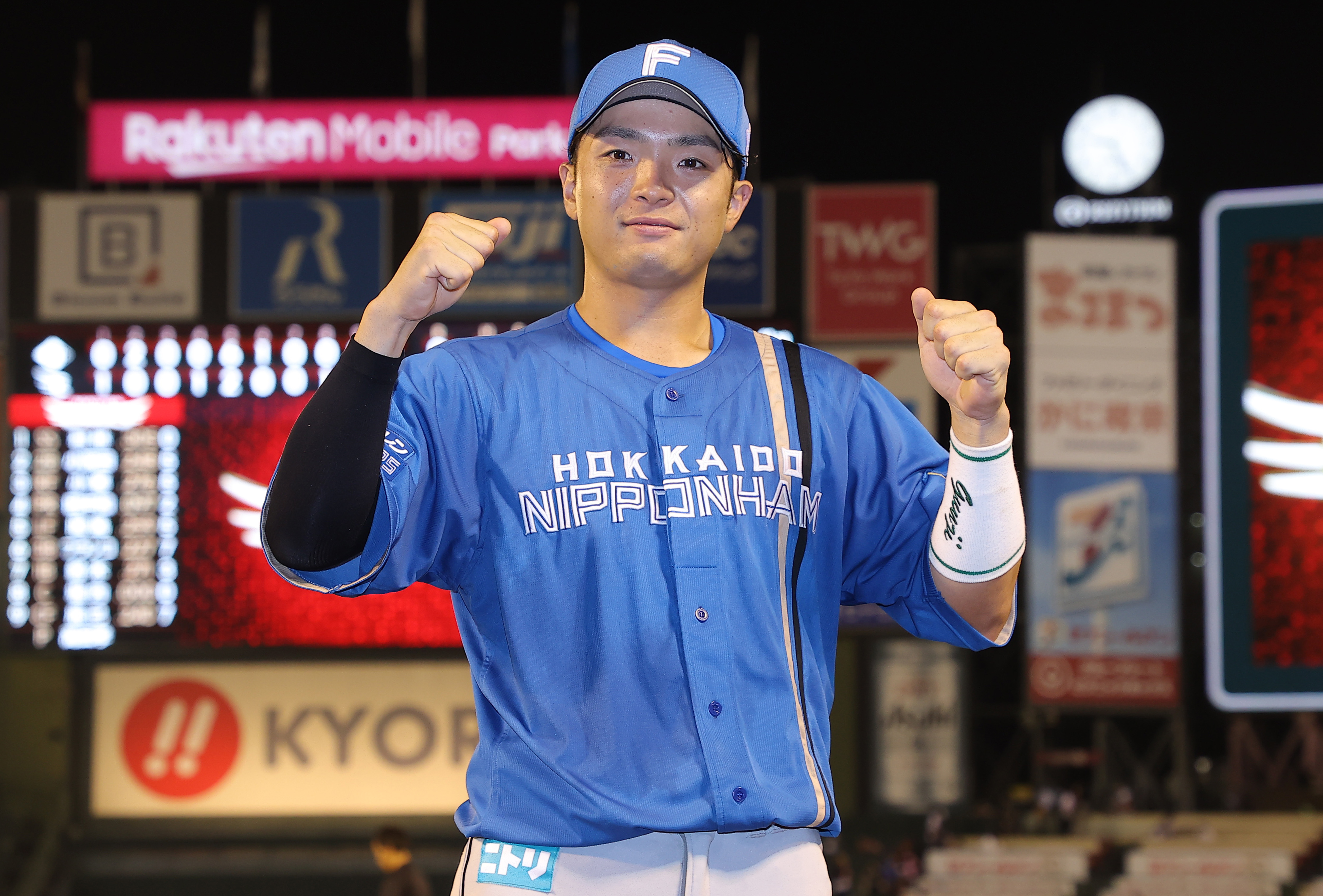日本ハム・郡司裕也、第二の故郷でのヒーローインタビューで言い忘れた