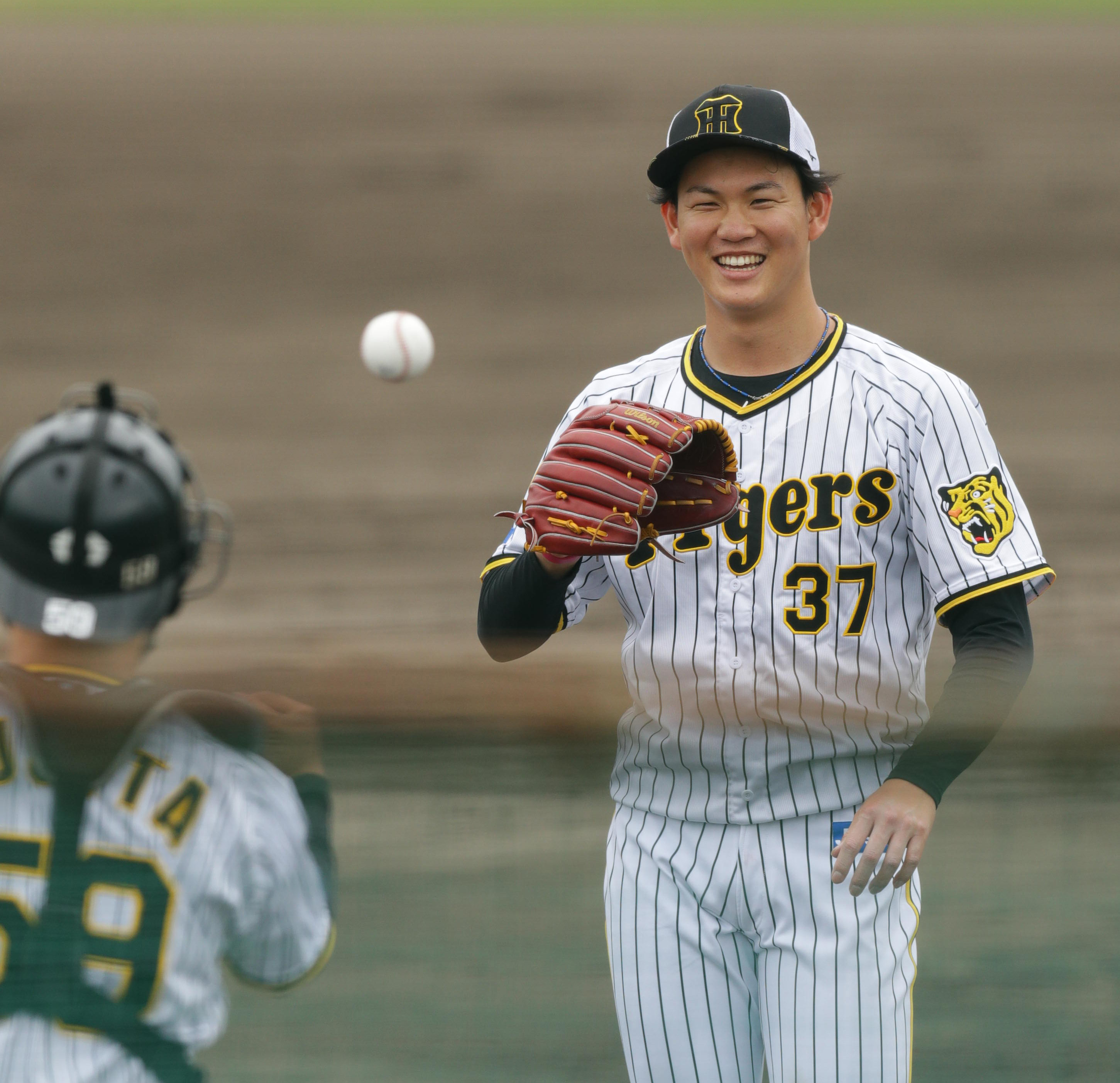 鳴尾浜通信 復帰へ第一歩 阪神 及川雅貴がシート打撃に登板 1 2ページ サンスポ