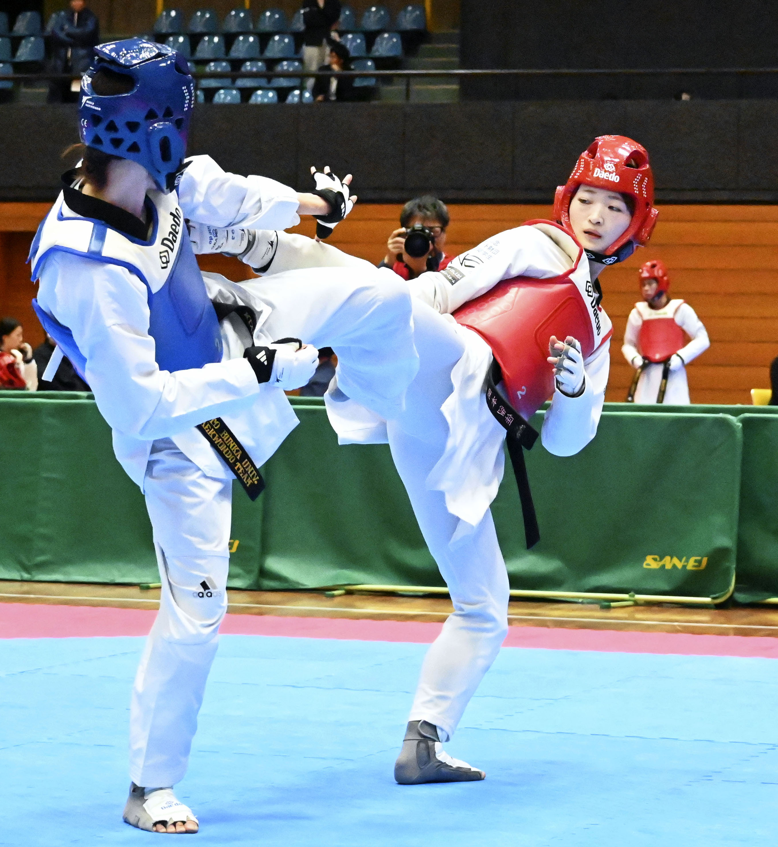 女子49キロ級で岡本留佳が初V、53キロ級は加藤柚帆3連覇 テコンドー