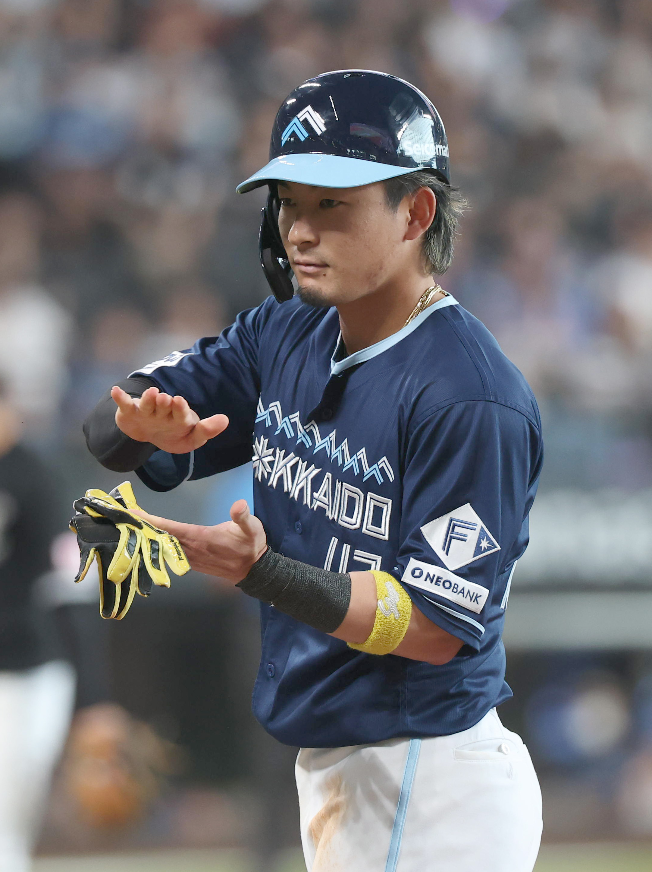 球界ここだけ（4143）】日本ハム・水野達稀 空港保安検査場で手裏剣