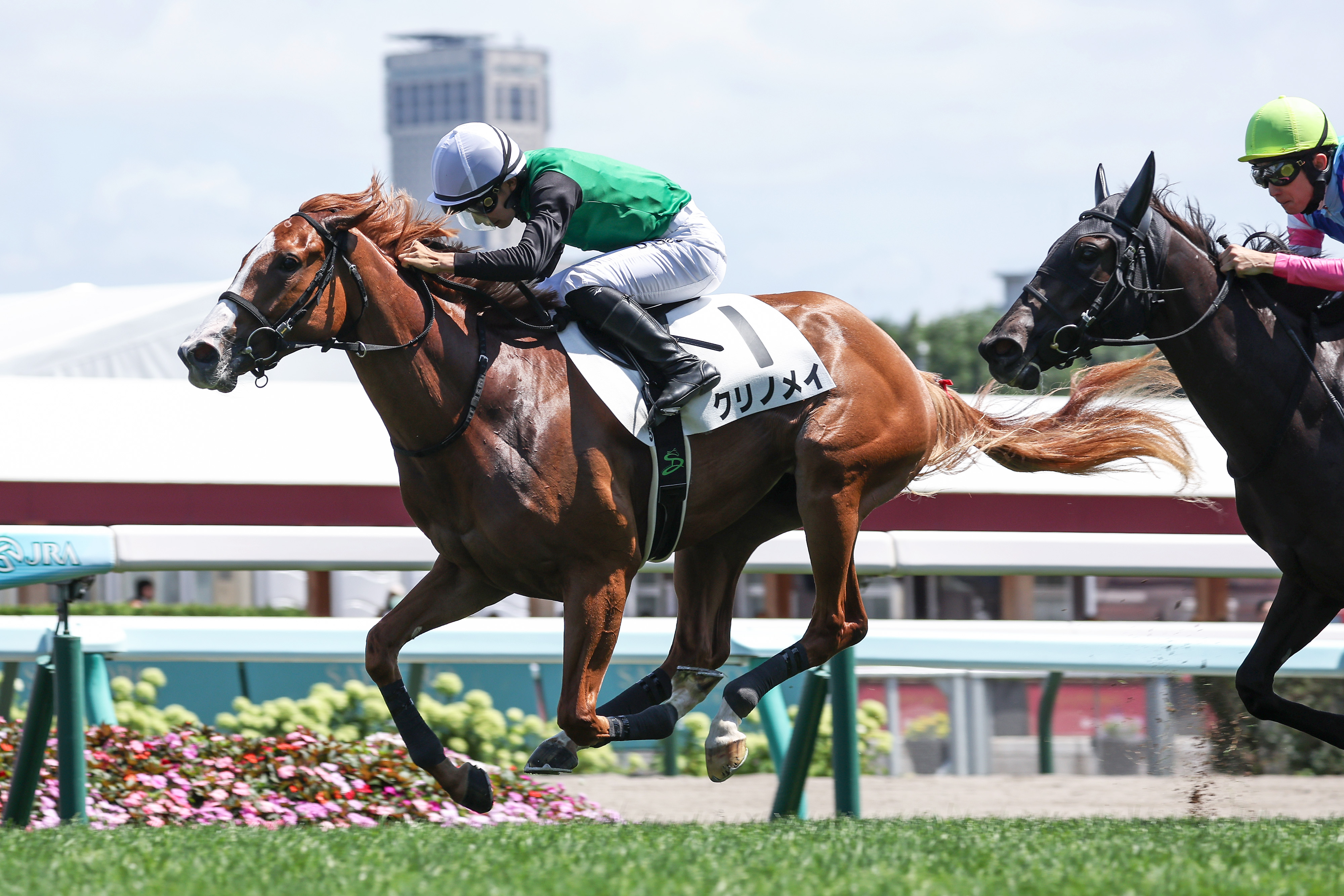 2歳新馬・札幌5R】クリノメイが好位から鋭く抜け出して快勝