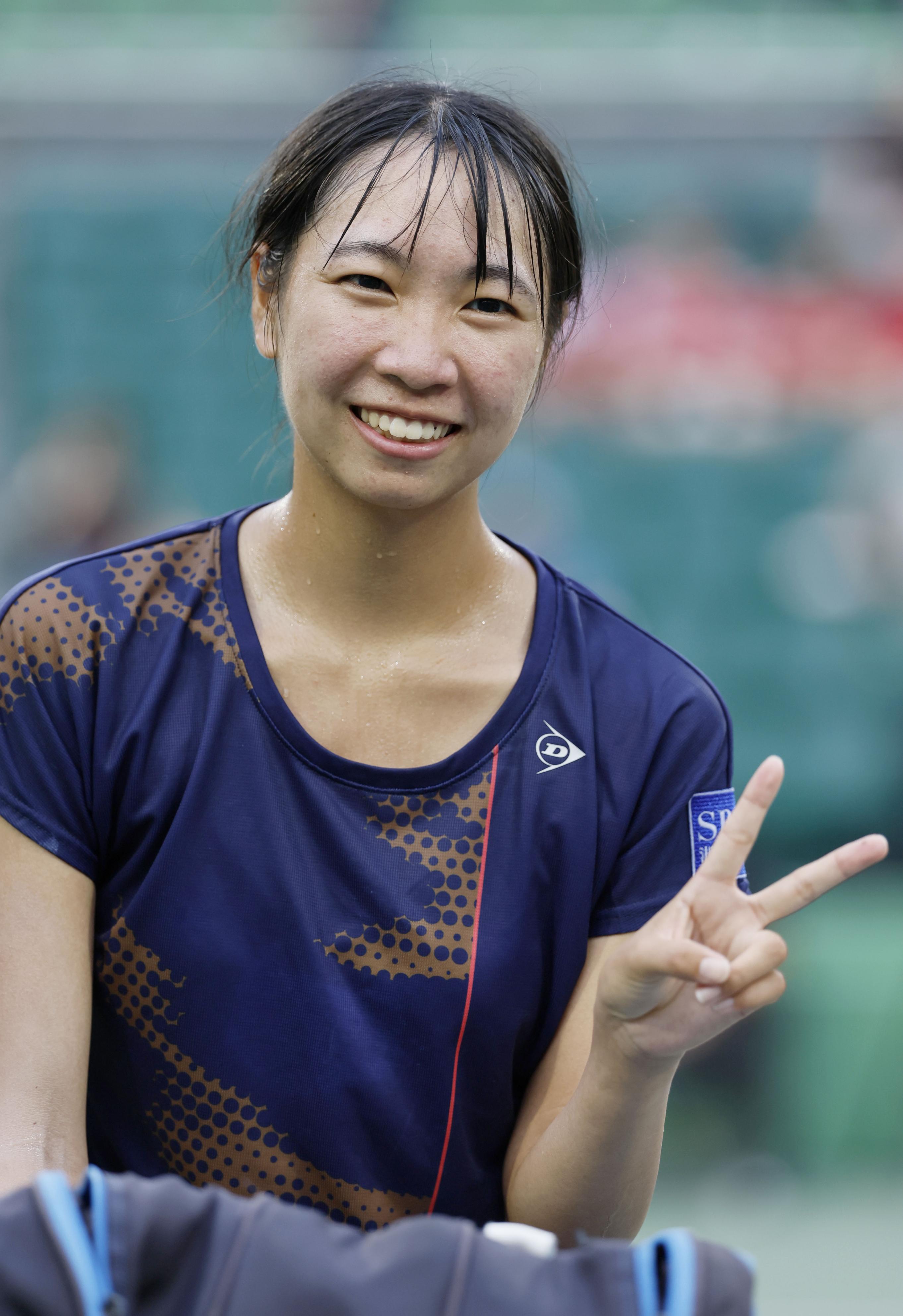 20歳伊藤あおい、WTAツアー本戦初出場も勢い乗り4強入り「ただでさえ